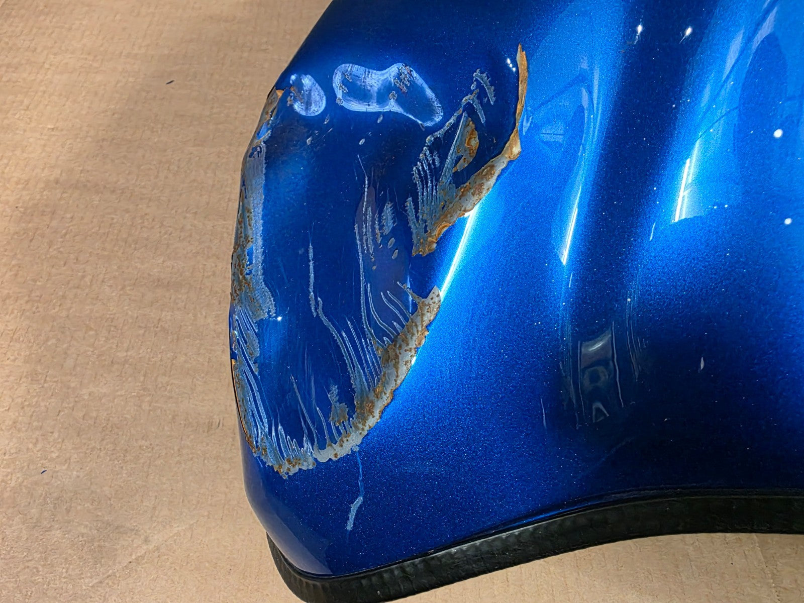 2011 Yamaha Super Tenere XT 1200 Z Fuel Tank Blue (please read)