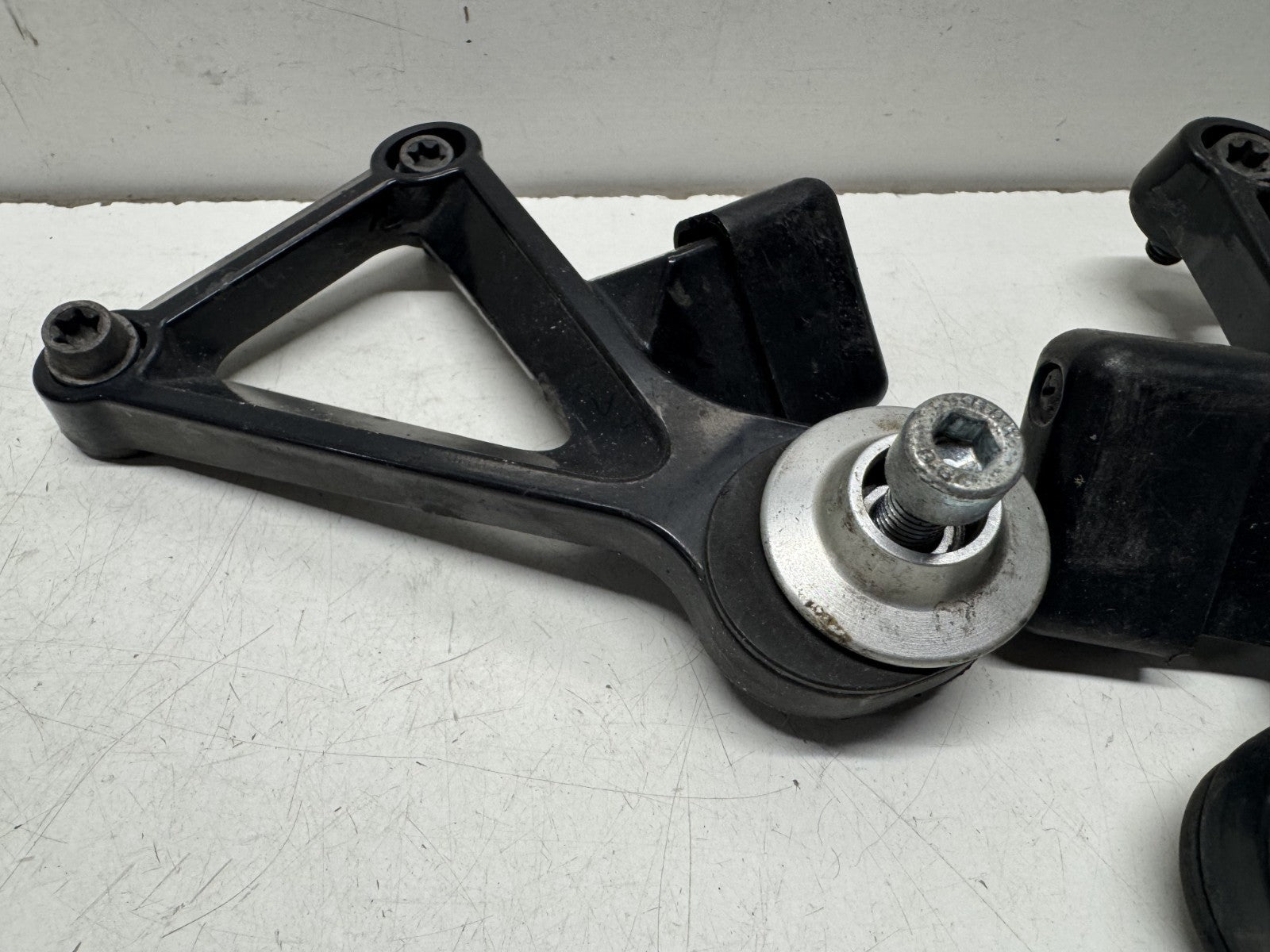 BMW K1600 GT 2012 OEM Left & Right Exhaust Pannier Support Brackets
