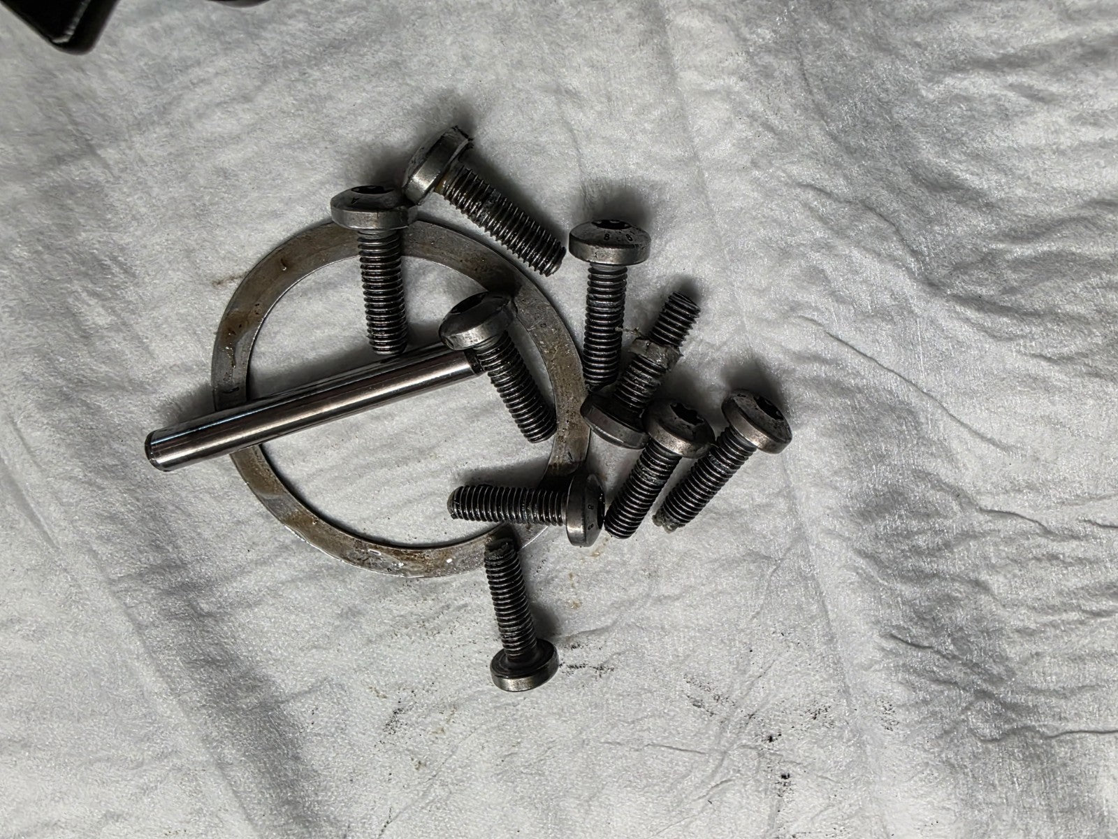 BMW K1600 GT 2012 OEM Gearbox Selector Shaft & Transmission Cover