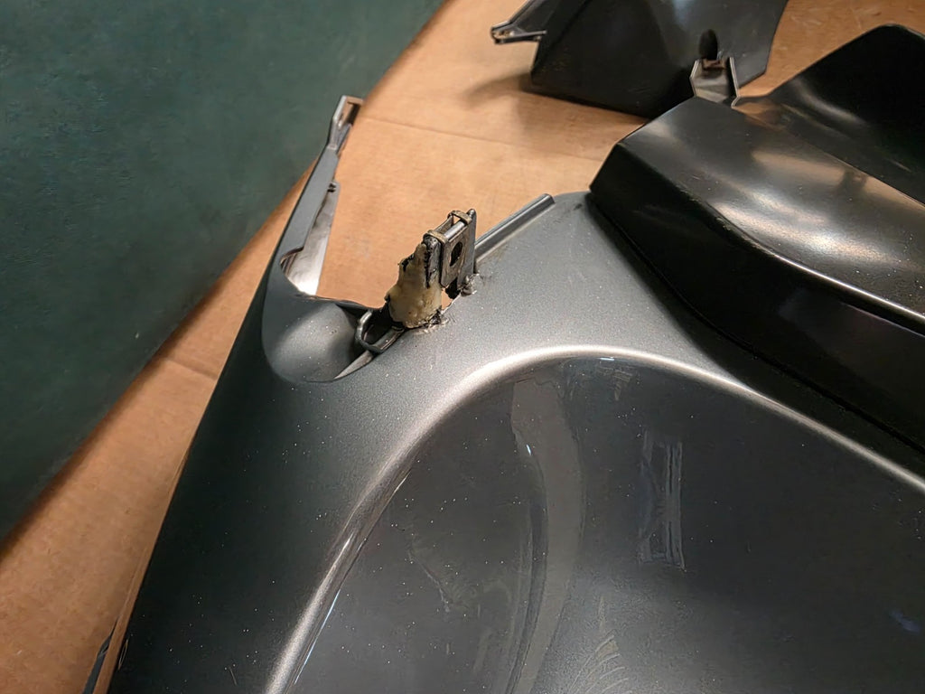 BMW R1200 RT 2005 - 2009 Side Fairing Panels Silver (1225)