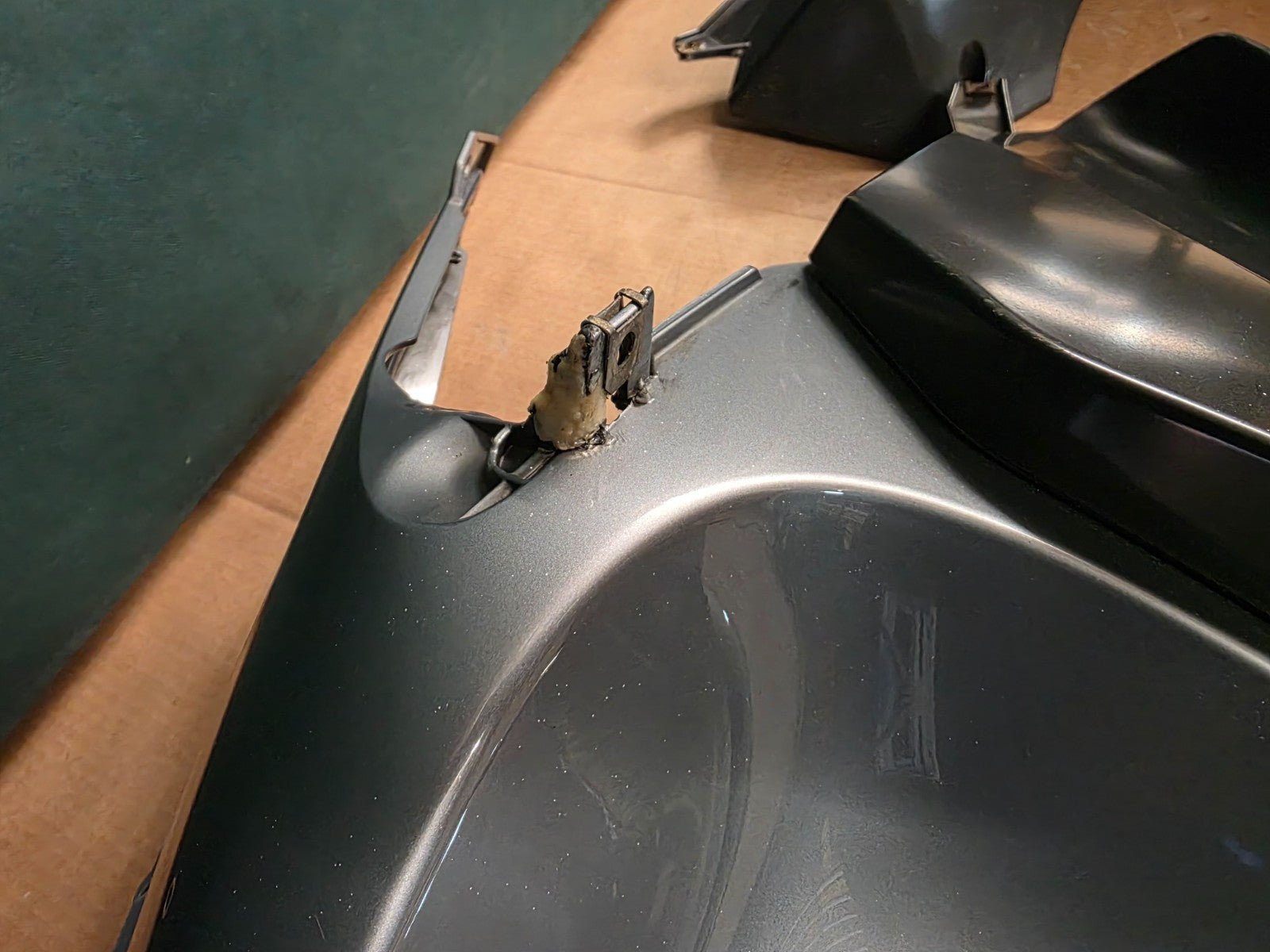 BMW R1200 RT 2005 - 2009 Side Fairing Panels Silver (1225)