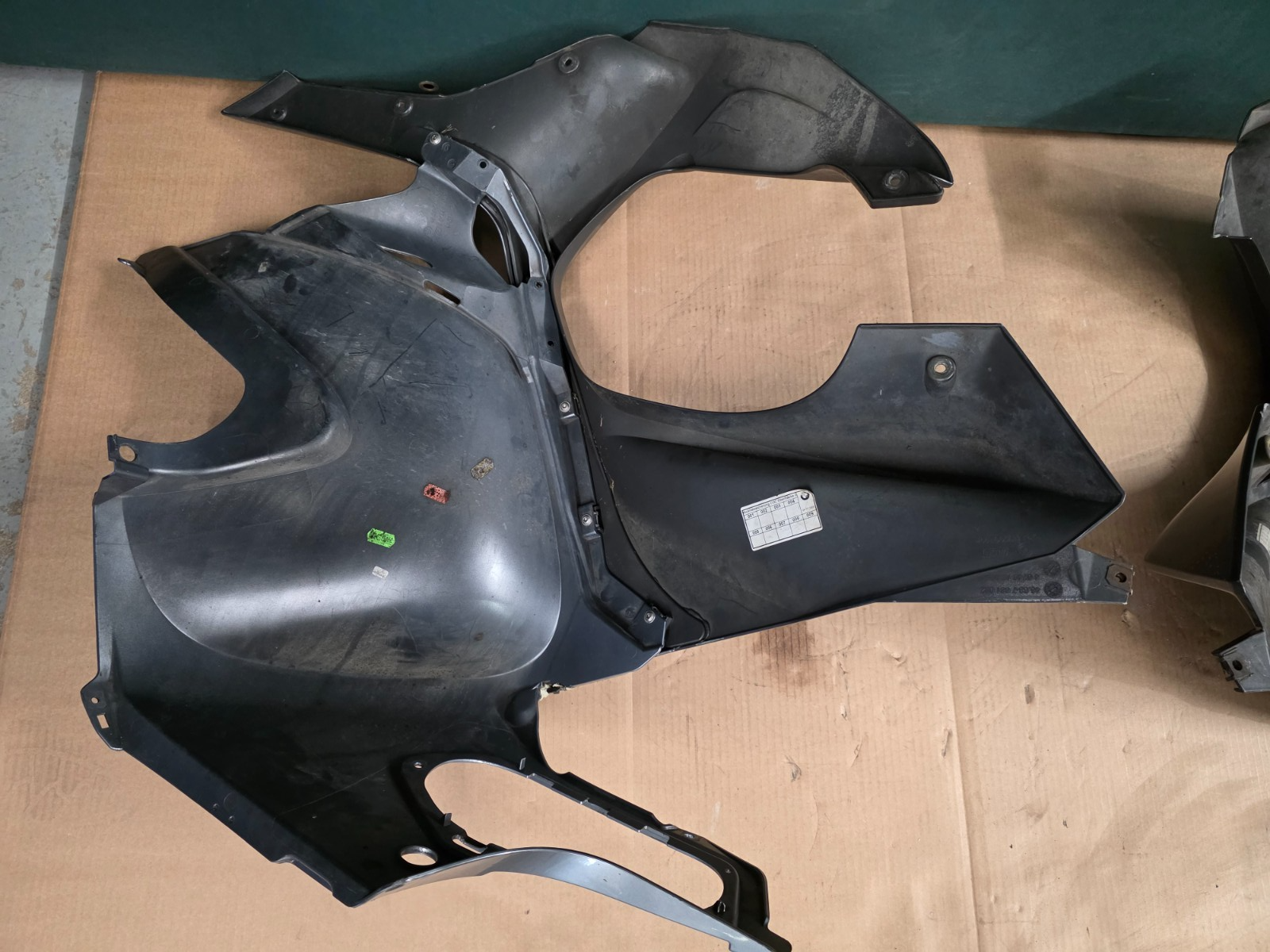 BMW R1200 RT 2005 - 2009 Side Fairing Panels Silver (1225)