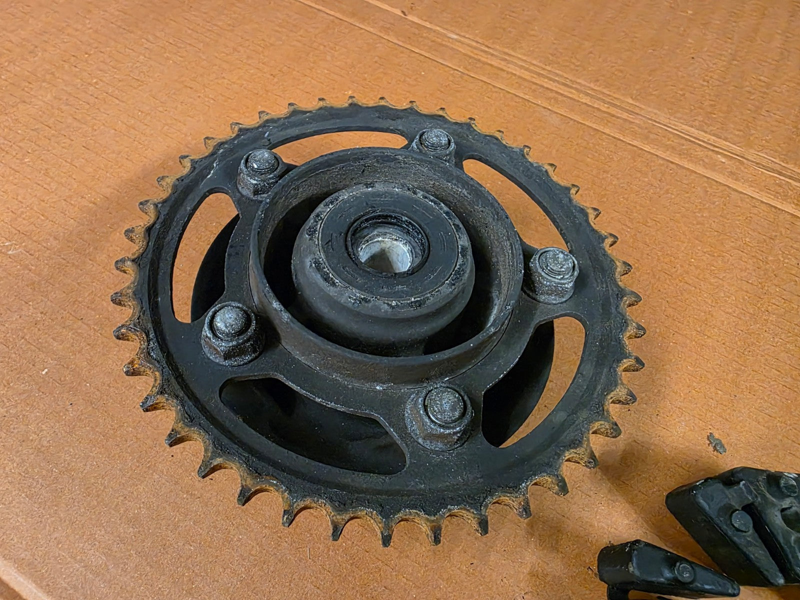 Honda CBR 650R 2019 Rear Sprocket Carrier + Cush Drive Rubbers