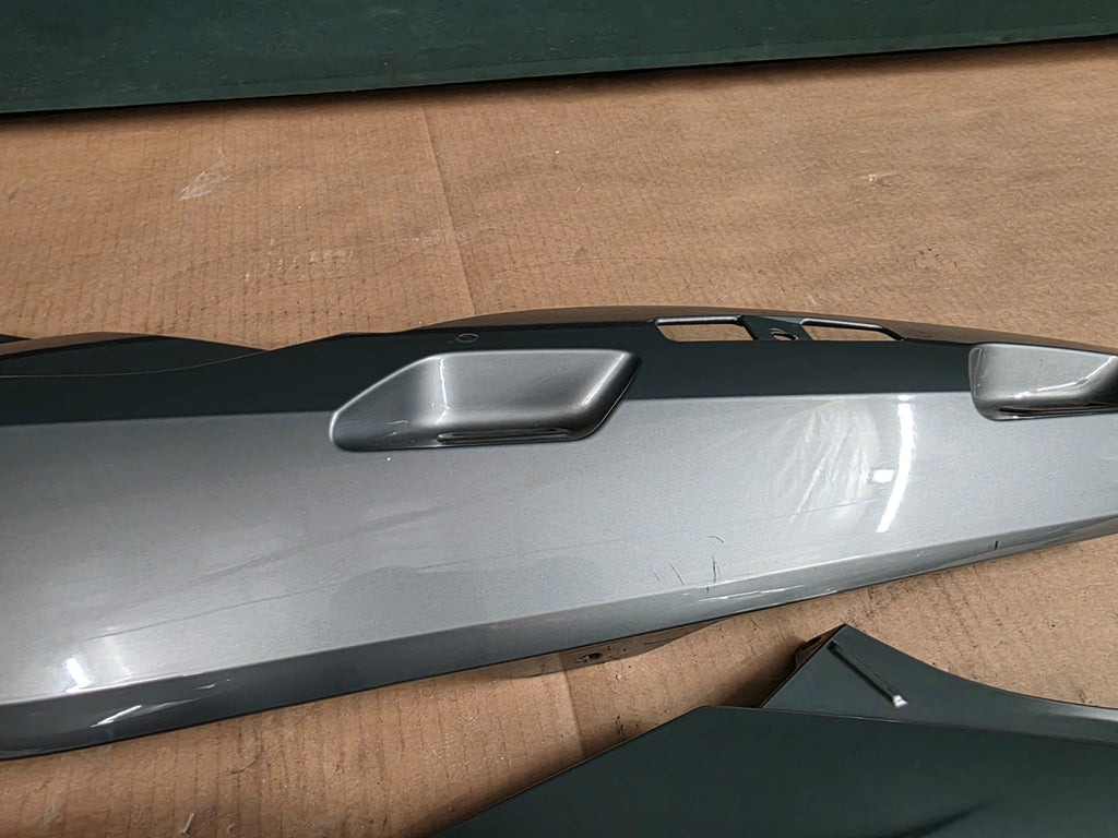 BMW R1200 RT 2005 - 2009 Rear Seat Fairing Panels Silver (1225)