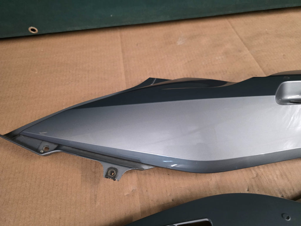 BMW R1200 RT 2005 - 2009 Rear Seat Fairing Panels Silver (1225)