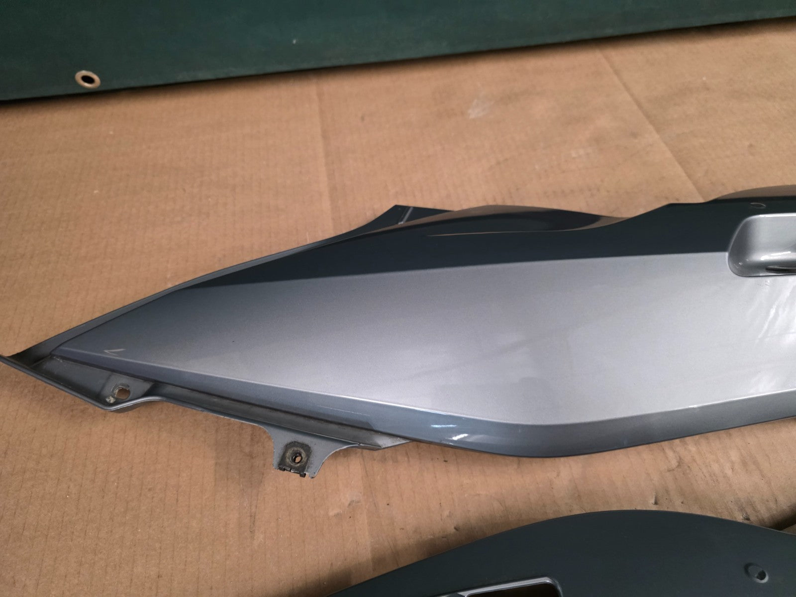 BMW R1200 RT 2005 - 2009 Rear Seat Fairing Panels Silver (1225)