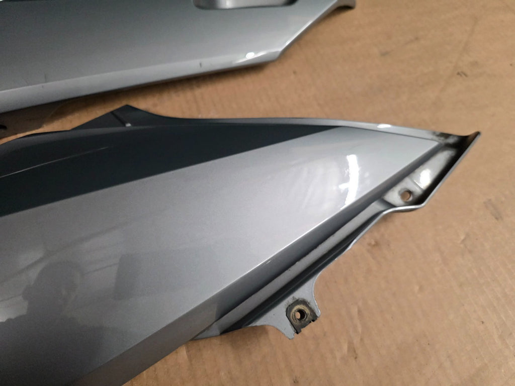 BMW R1200 RT 2005 - 2009 Rear Seat Fairing Panels Silver (1225)