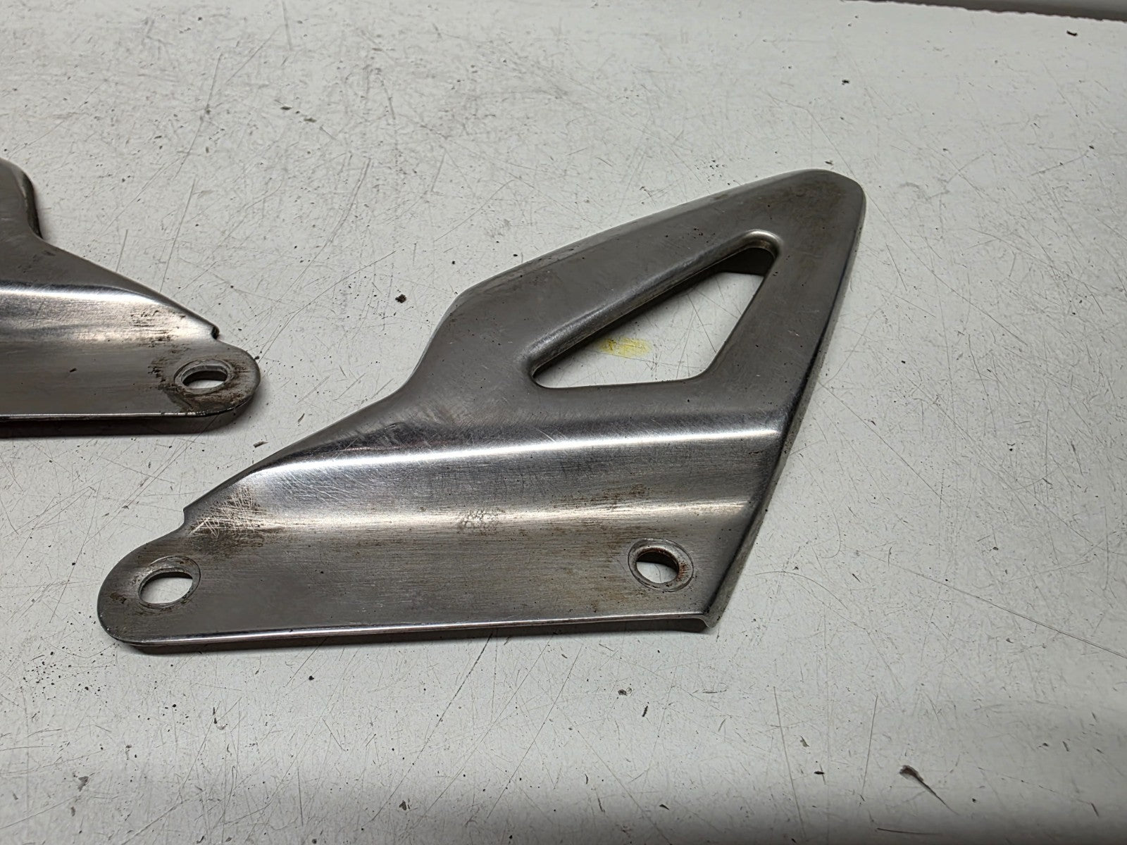 2012 Triumph Tiger 1050 OEM Heel Plates