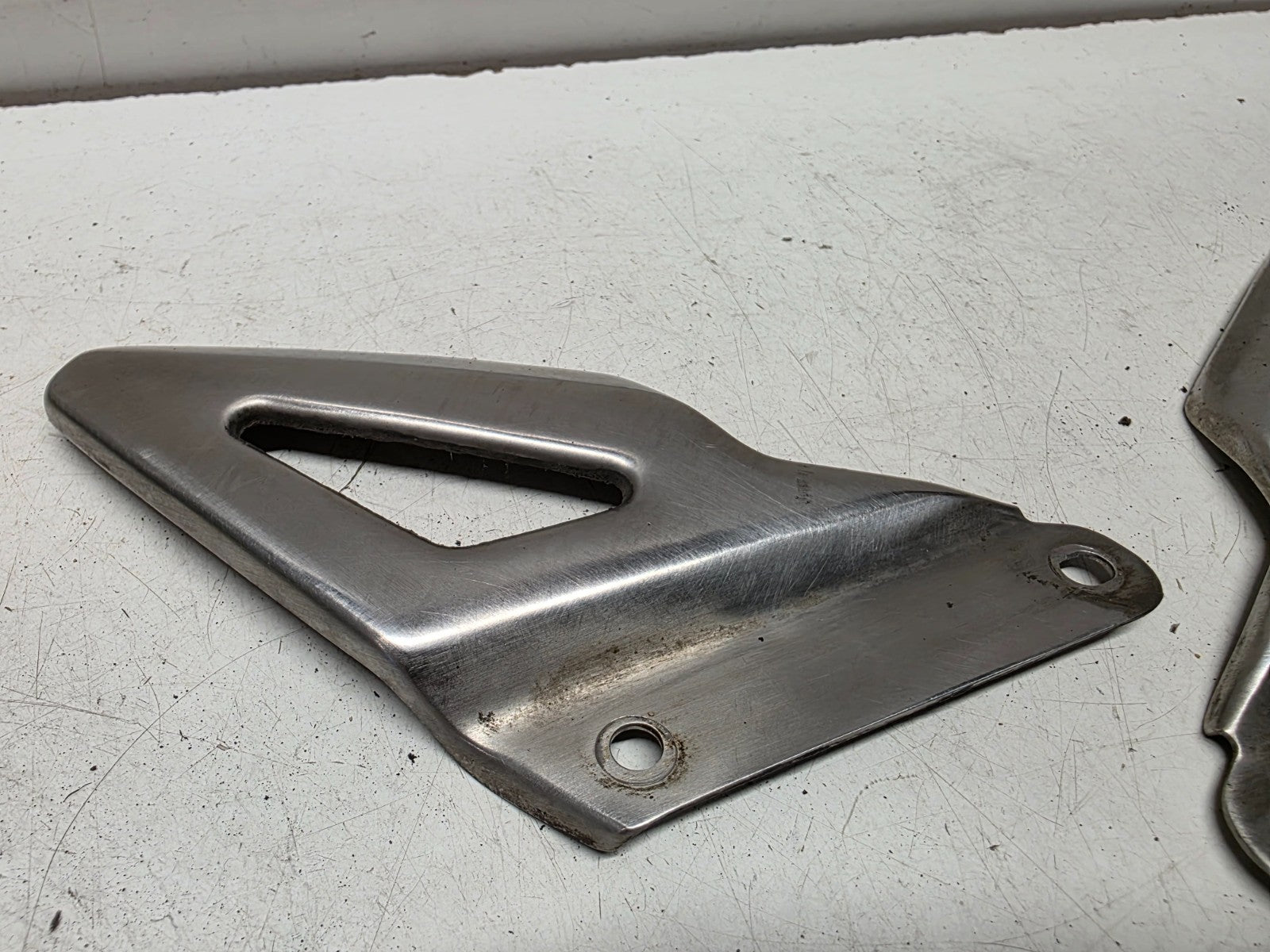 2012 Triumph Tiger 1050 OEM Heel Plates