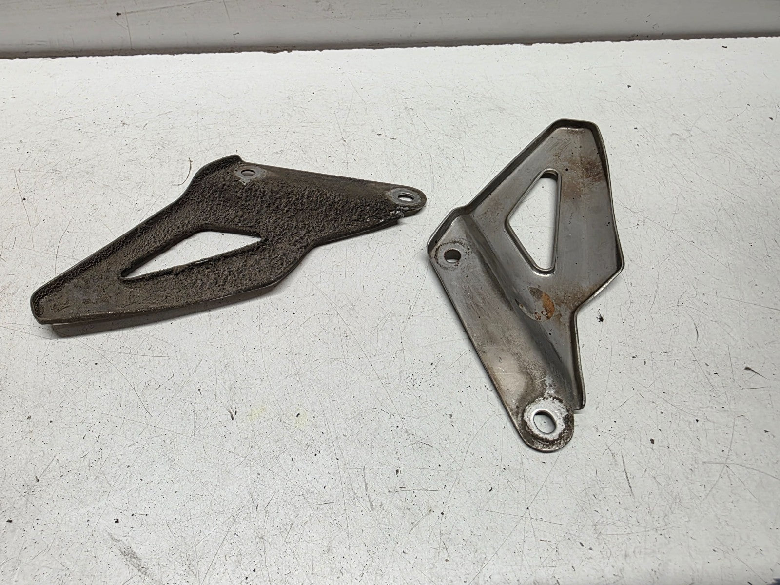 2012 Triumph Tiger 1050 OEM Heel Plates