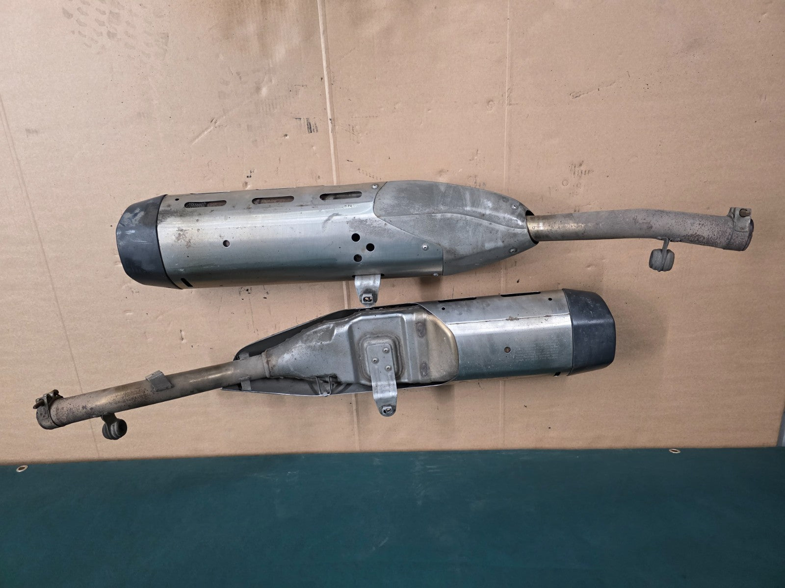 BMW K1600 GT 2012 OEM Exhaust Silencers