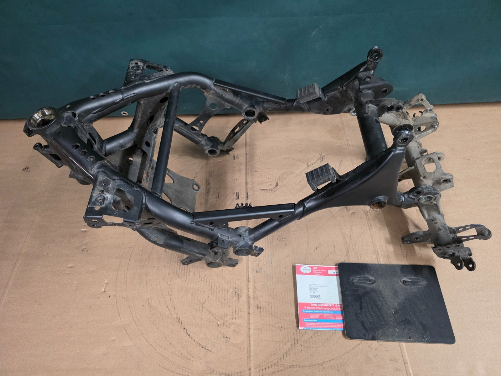 2011 Yamaha Super Tenere XT 1200 Z Main Frame Chassis + V5