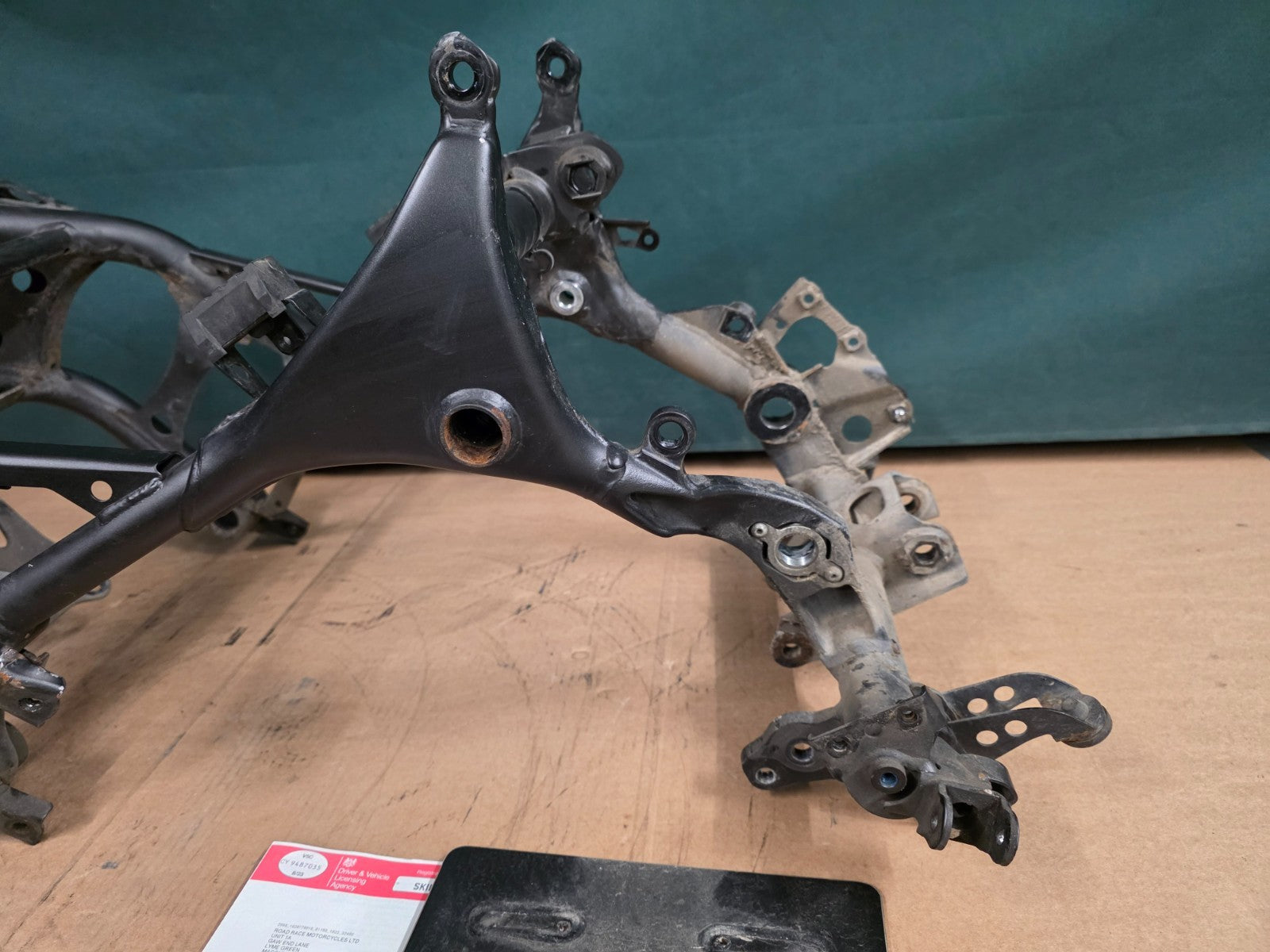 2011 Yamaha Super Tenere XT 1200 Z Main Frame Chassis + V5