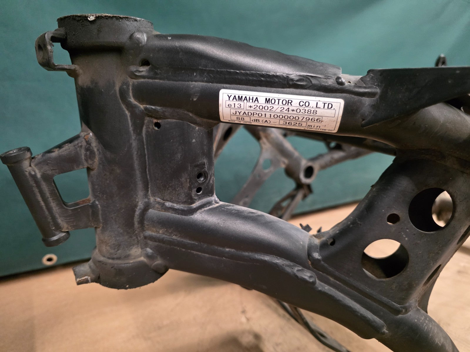 2011 Yamaha Super Tenere XT 1200 Z Main Frame Chassis + V5
