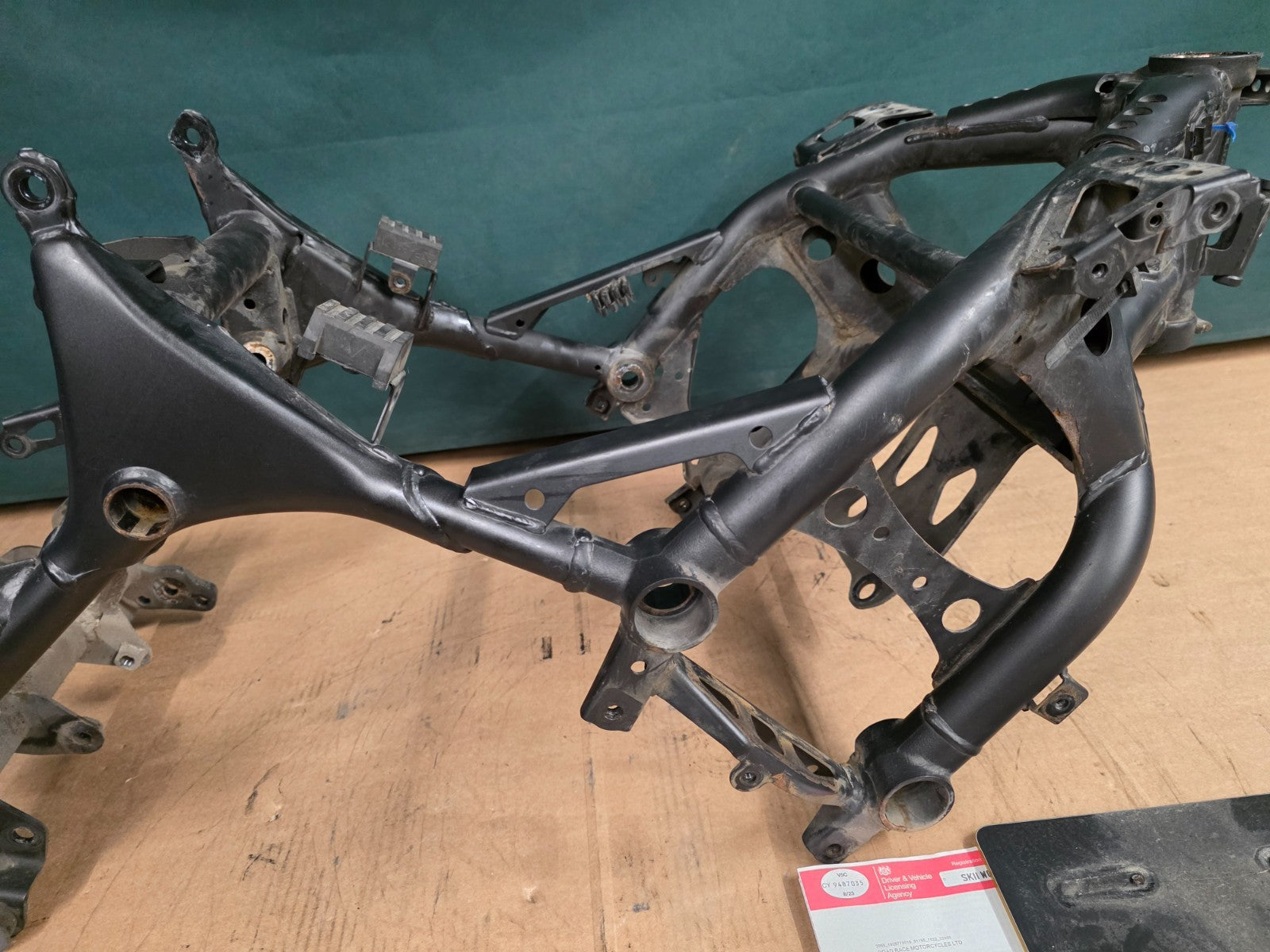 2011 Yamaha Super Tenere XT 1200 Z Main Frame Chassis + V5