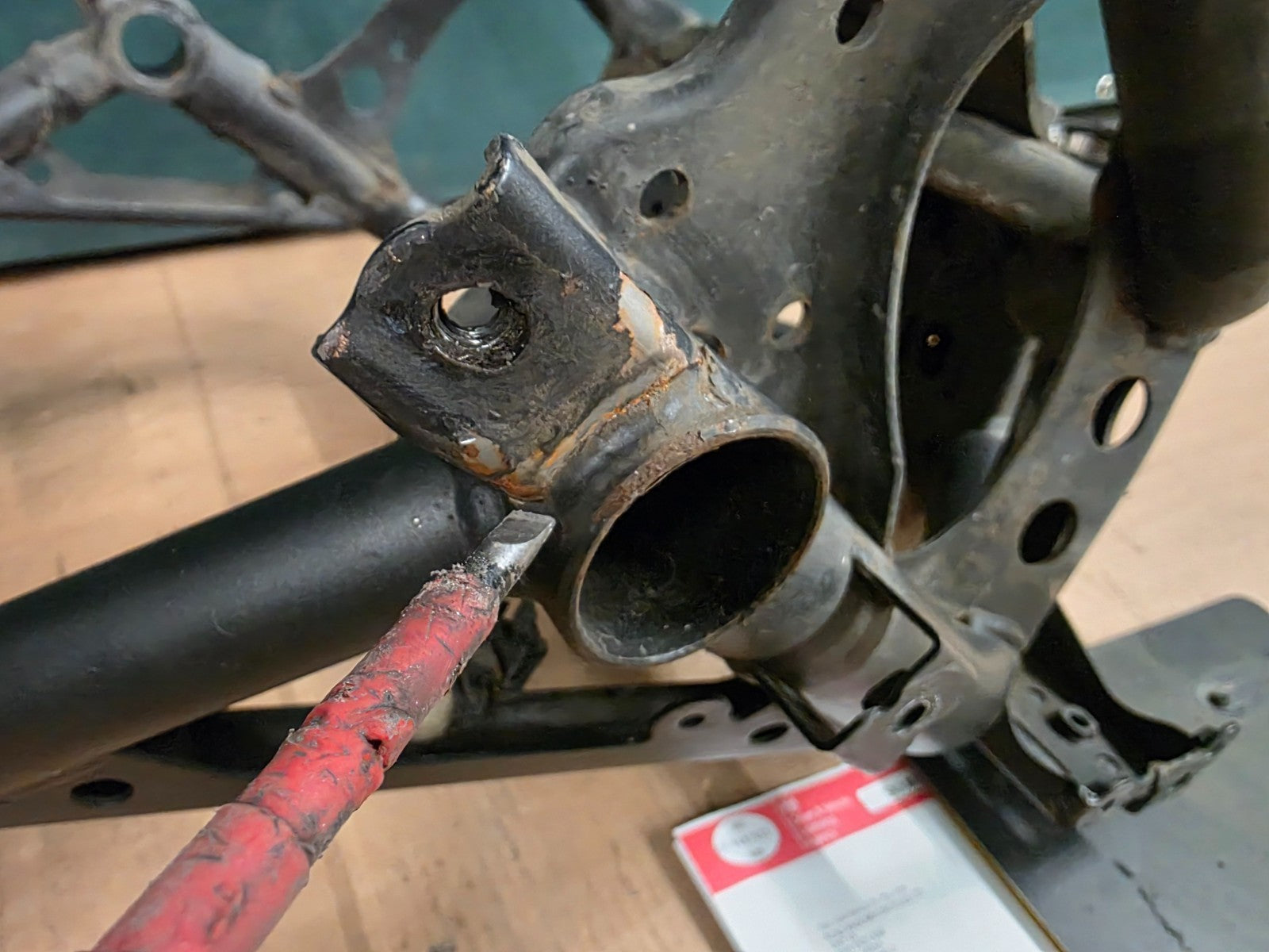 2011 Yamaha Super Tenere XT 1200 Z Main Frame Chassis + V5