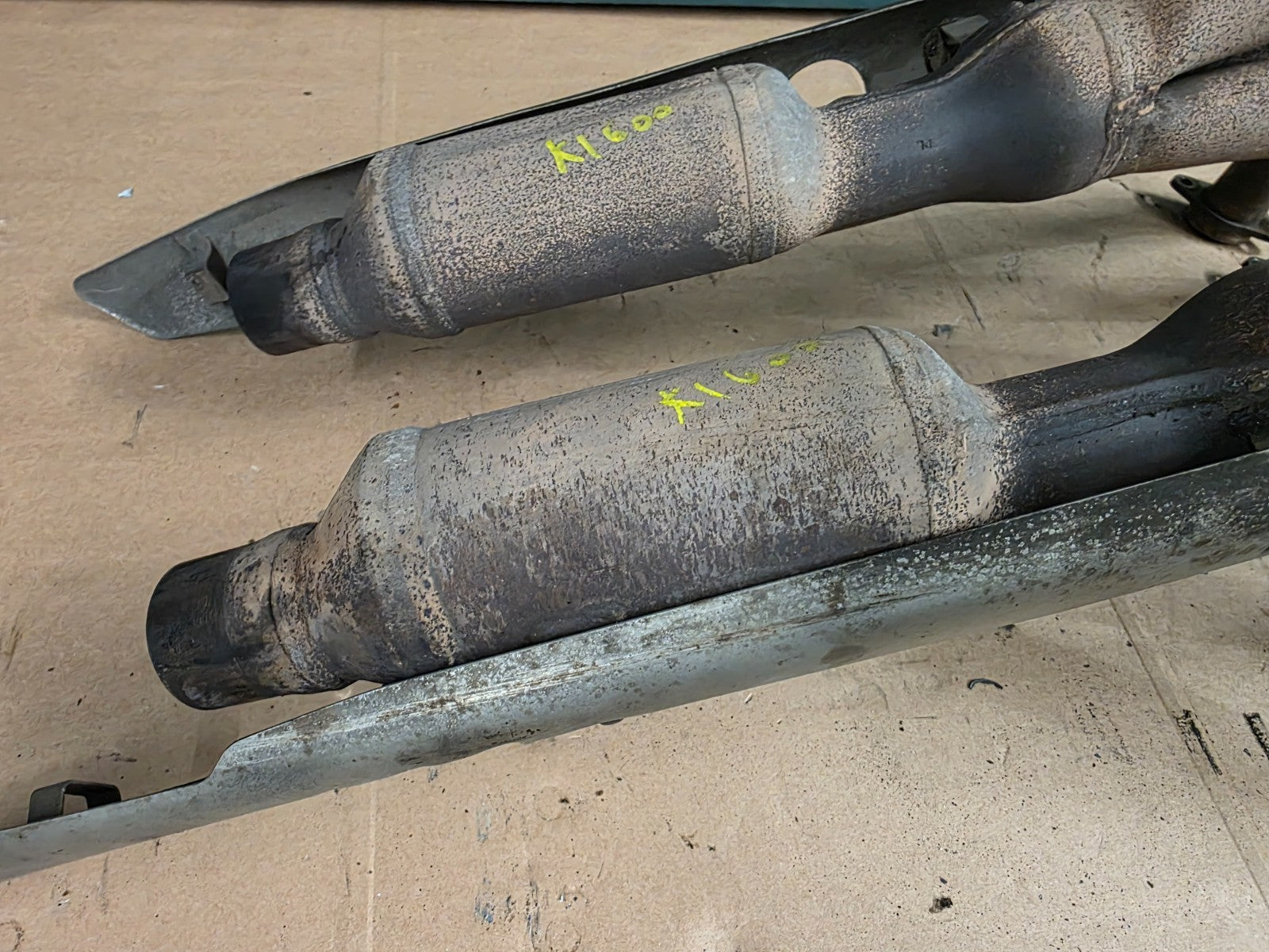 BMW K1600 GT 2012 OEM Exhaust Downpipes Headers