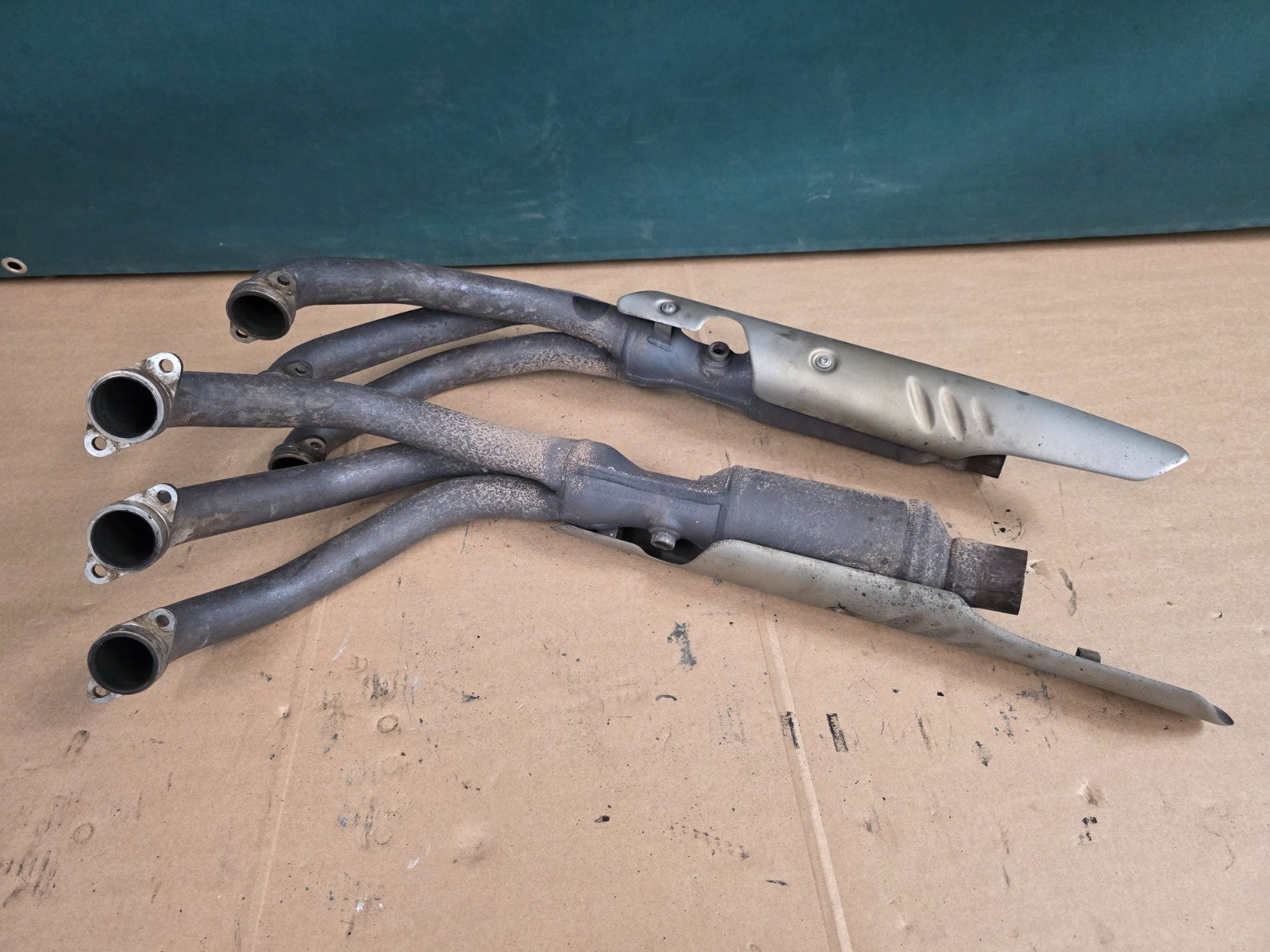 BMW K1600 GT 2012 OEM Exhaust Downpipes Headers