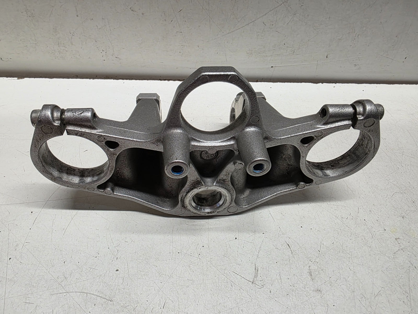 2011 Yamaha Super Tenere XT 1200 Z OEM Top Forks Yoke + Rox Bar Risers