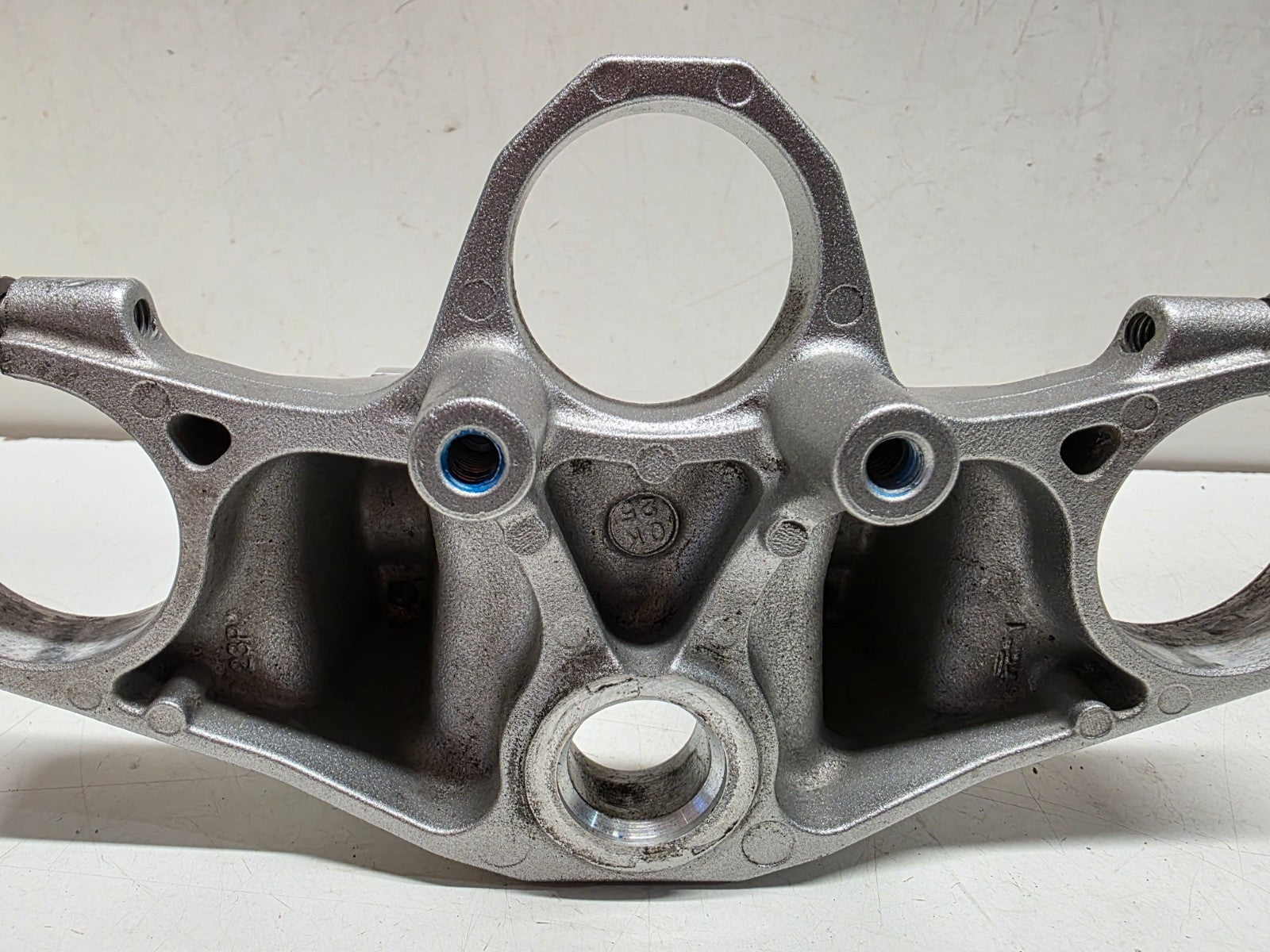 2011 Yamaha Super Tenere XT 1200 Z OEM Top Forks Yoke + Rox Bar Risers
