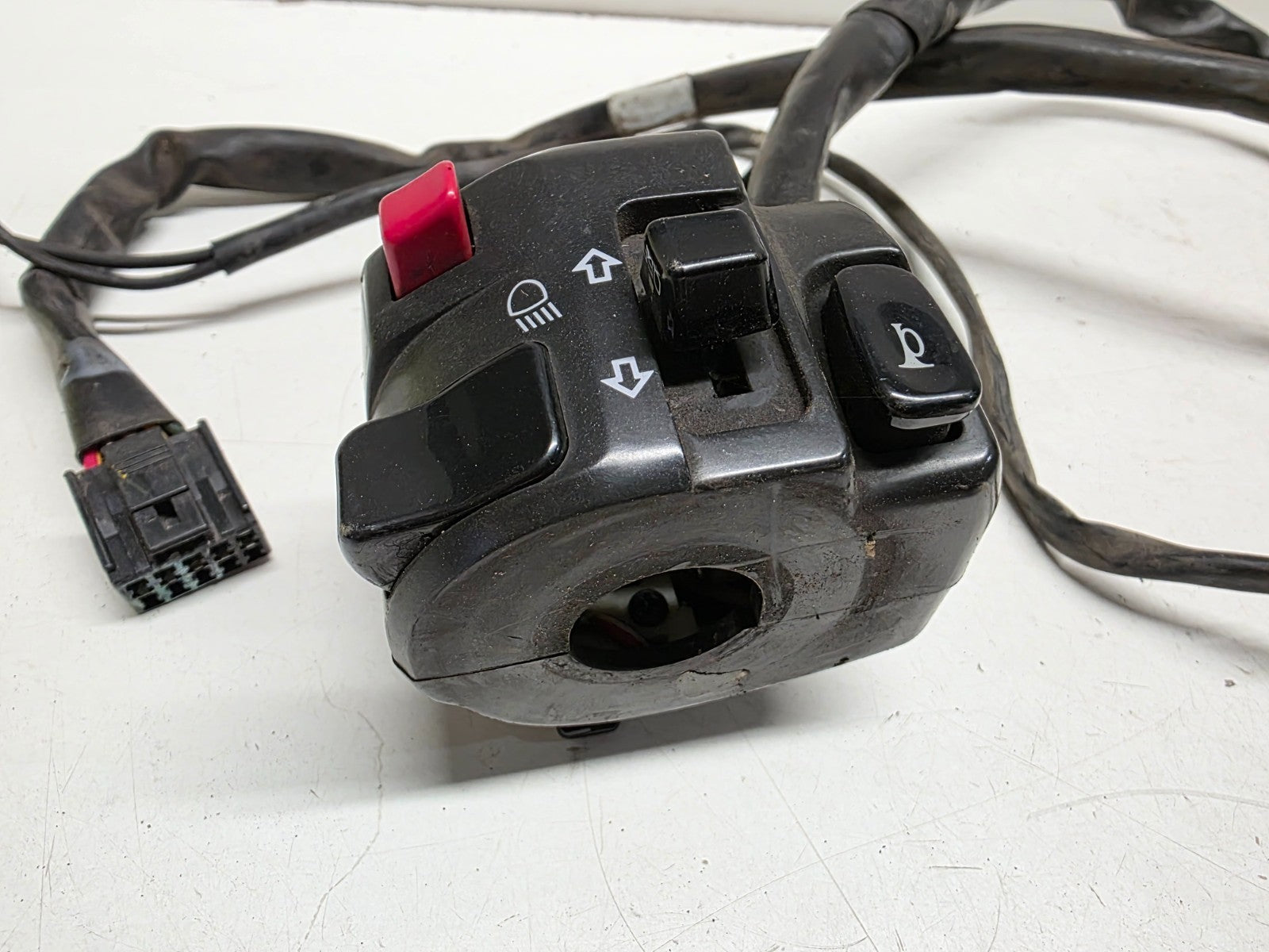 2011 Yamaha Super Tenere XT 1200 Z Left Switchgear Lights Switch