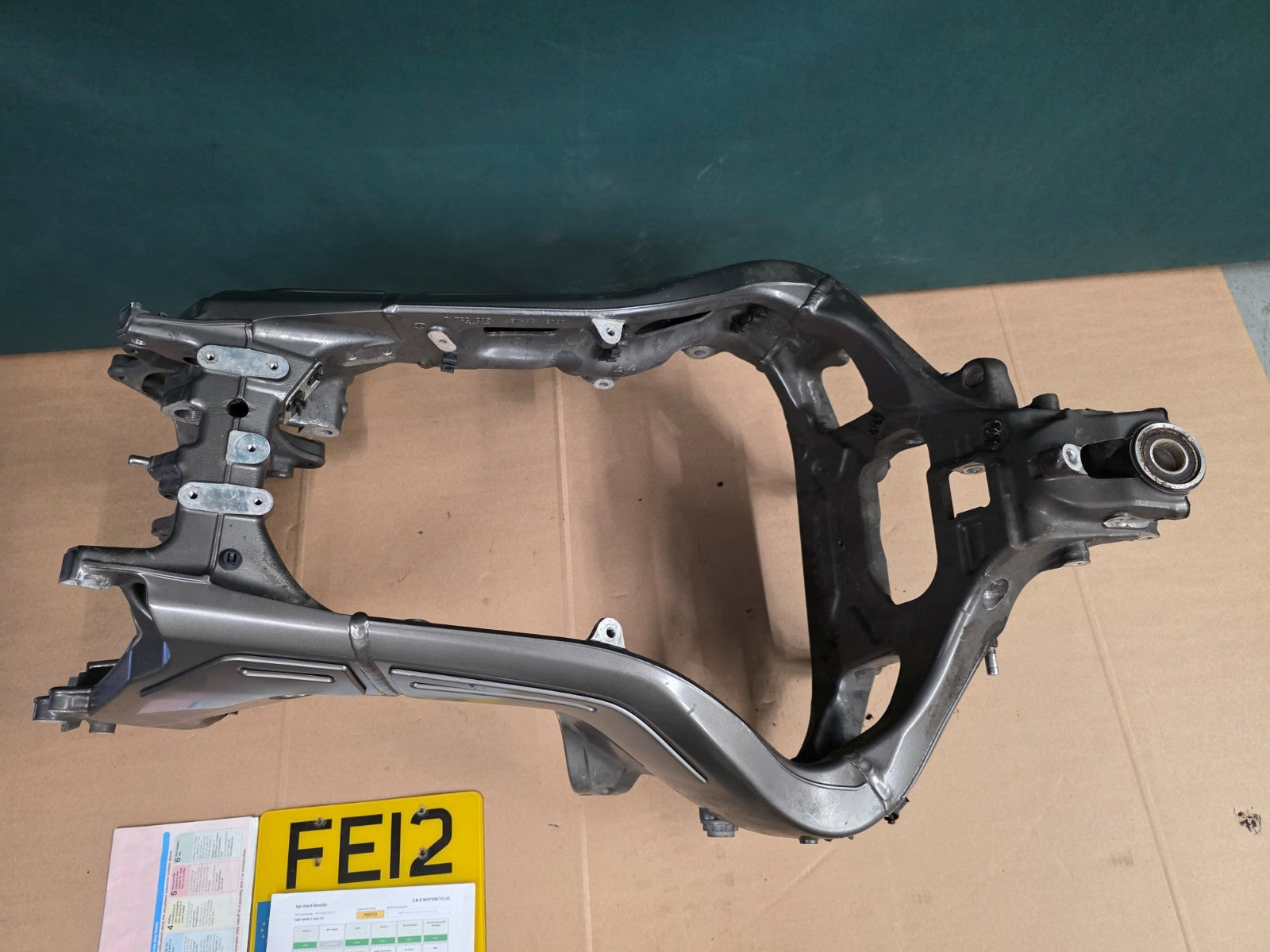 BMW K1600 GT 2012 Main Frame Chassis + V5 HPI clear