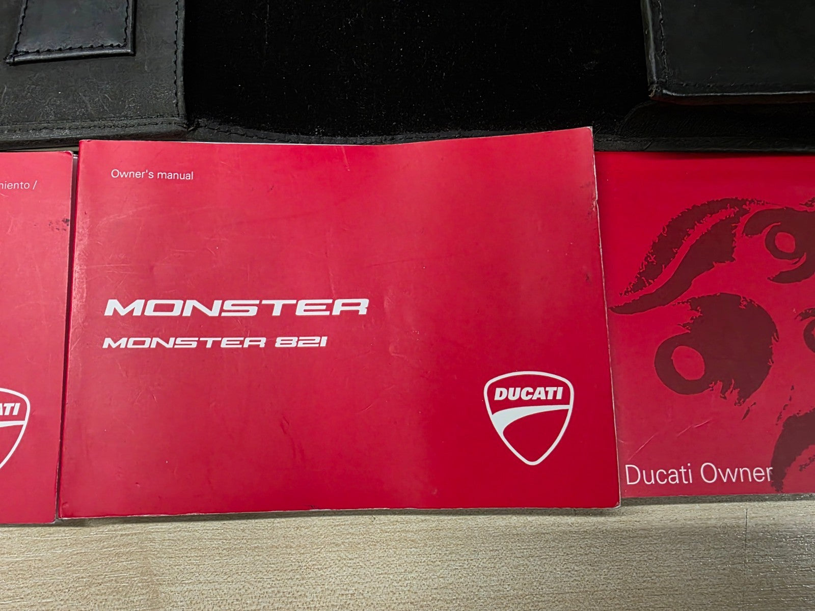 Genuine Owners Manual Ducati Monster 821 Document Service Book Folder