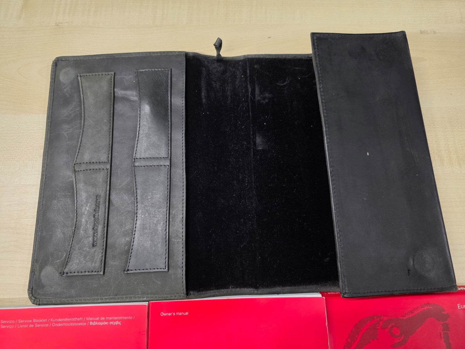 Genuine Owners Manual Ducati Monster 821 Document Service Book Folder
