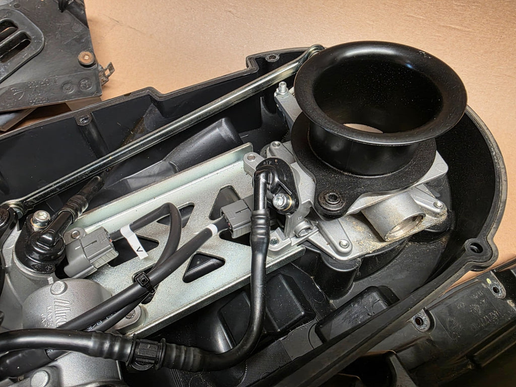Ducati Monster 821 2014 (2014 - 2016) OEM Airbox & Throttle Bodies