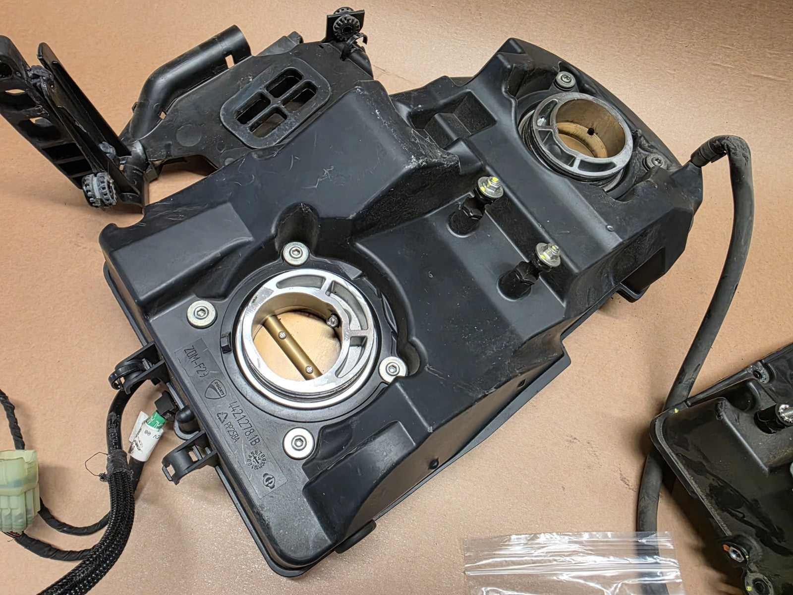 Ducati Monster 821 2014 (2014 - 2016) OEM Airbox & Throttle Bodies