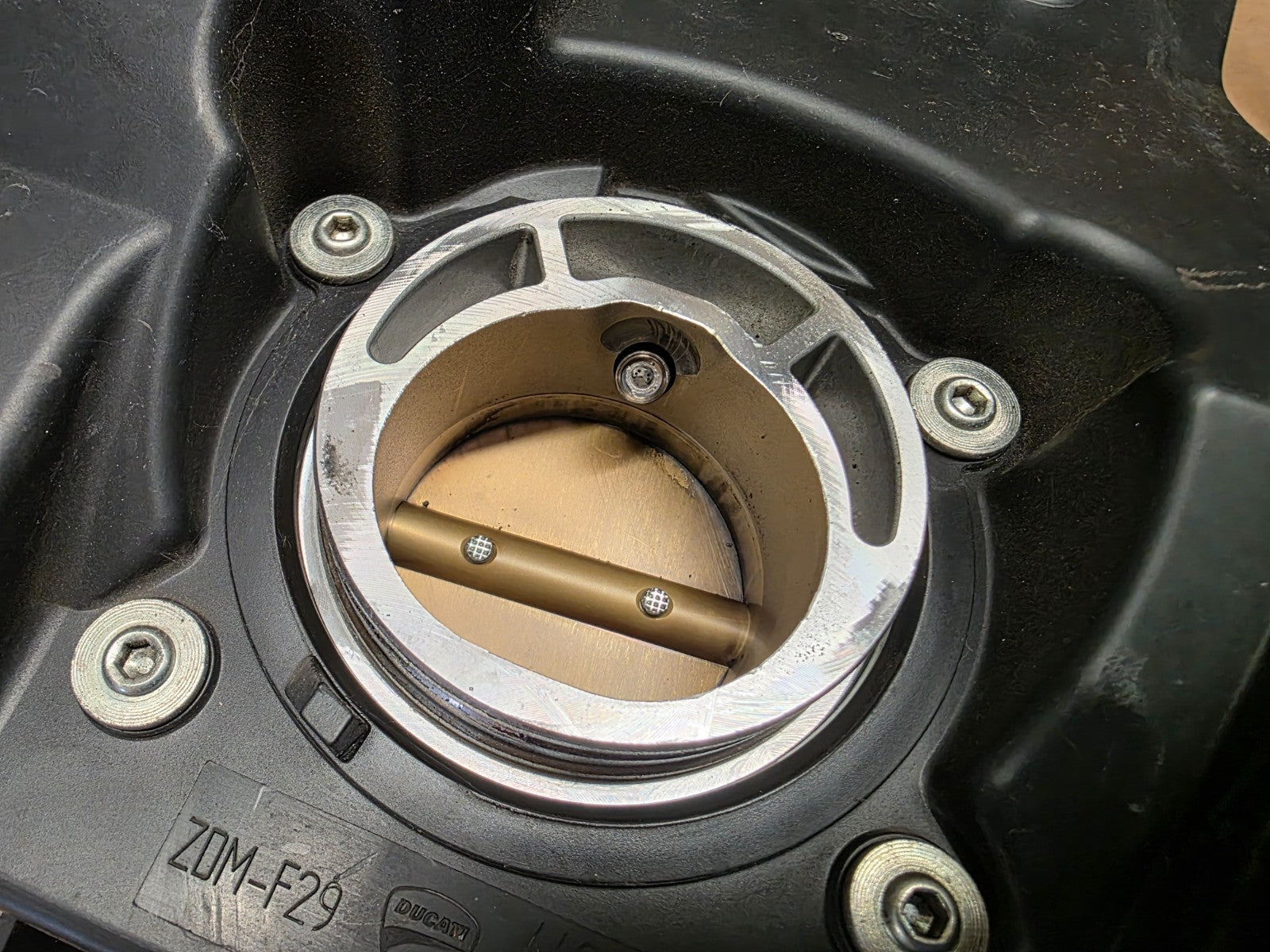 Ducati Monster 821 2014 (2014 - 2016) OEM Airbox & Throttle Bodies