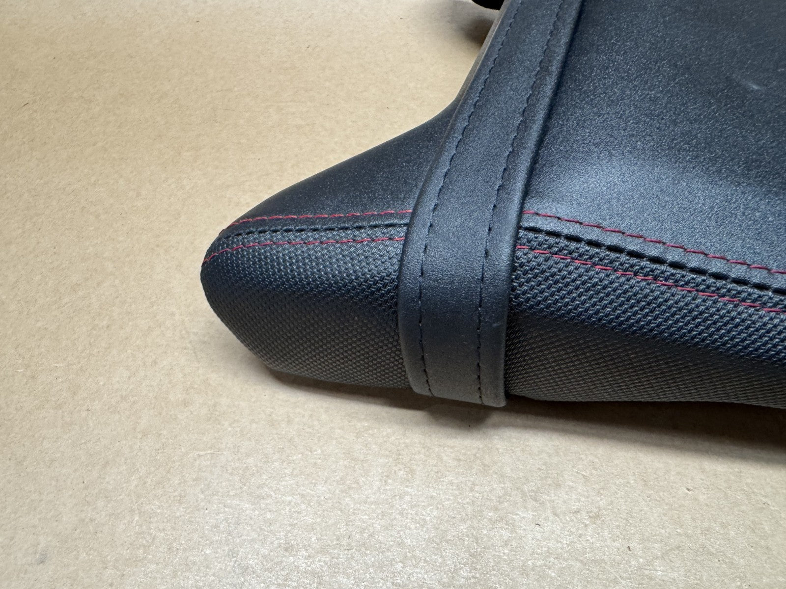 Honda CBR650 R 2019 - 2022 Rear Pillion Seat (Red Stitching)