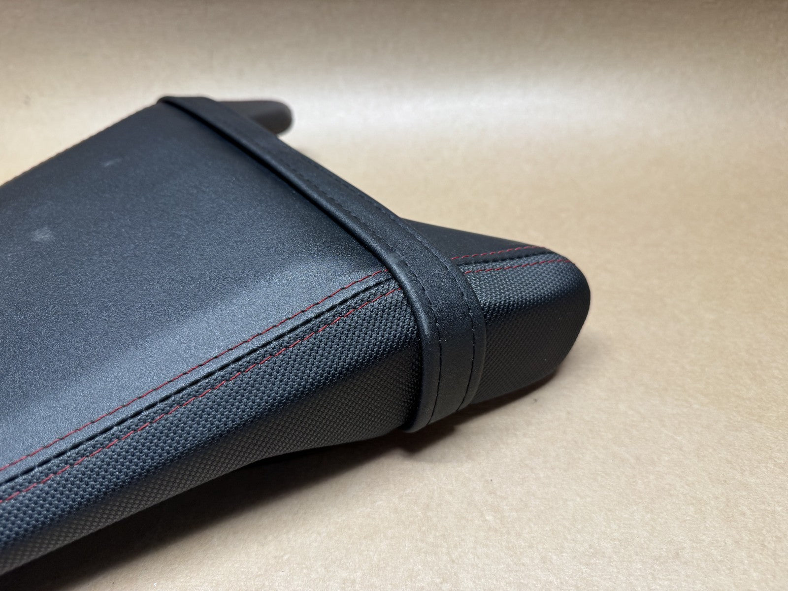 Honda CBR650 R 2019 - 2022 Rear Pillion Seat (Red Stitching)