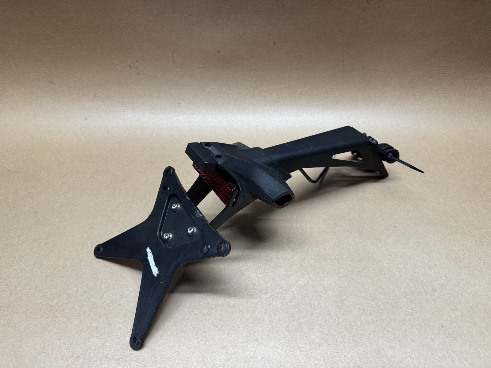 Ducati Monster 937 Rear Number Plate Holder + Number Plate Light