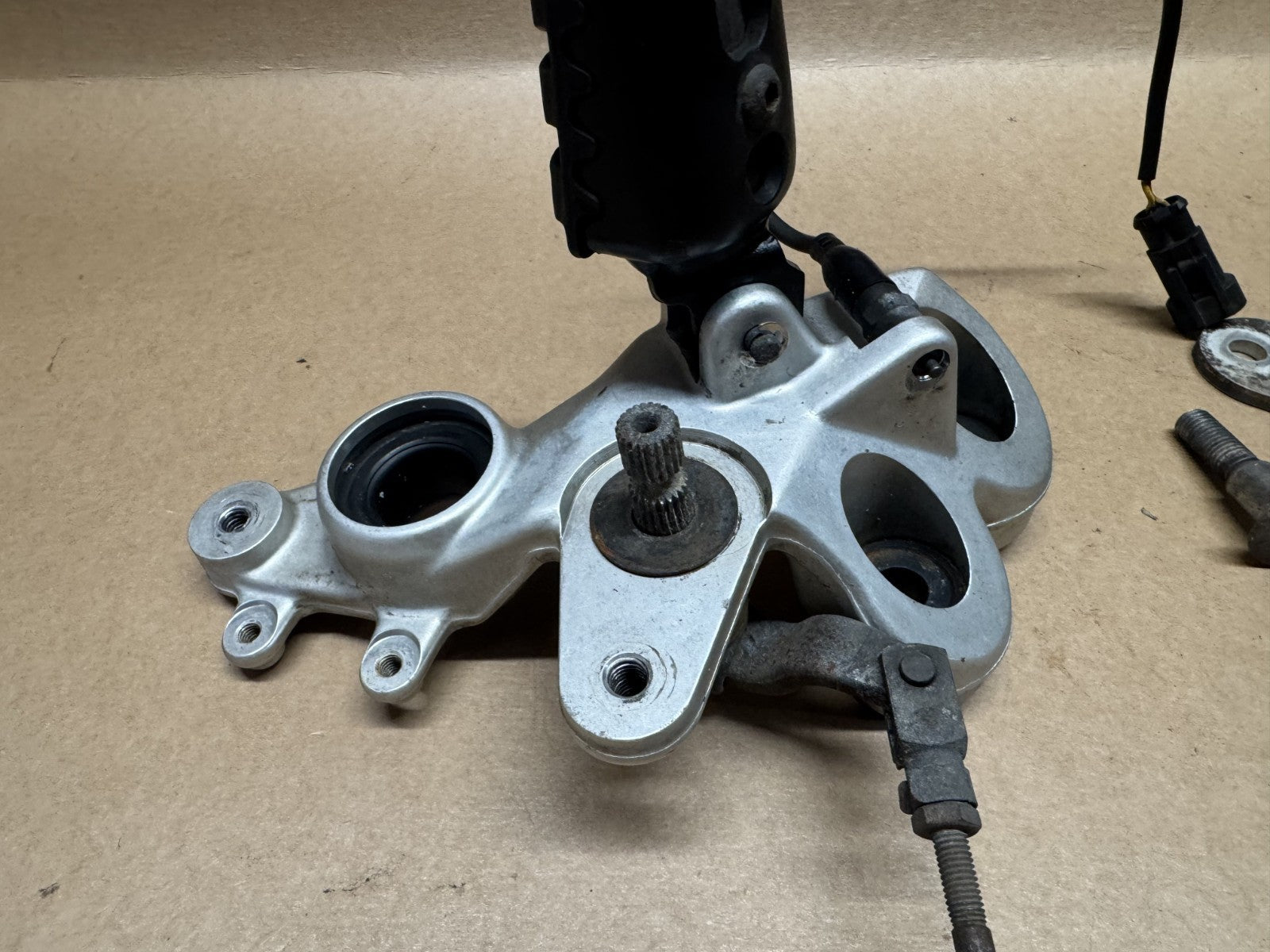 Ducati Hypermotard 1100 S 2007 - 2010 Right Footrest Foot Peg