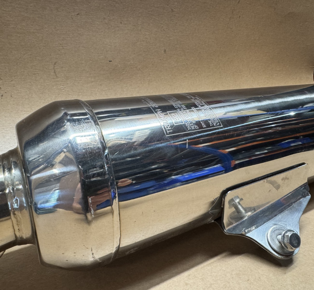 Triumph Speed Triple 955 2001 - 2004 Exhaust Silencer