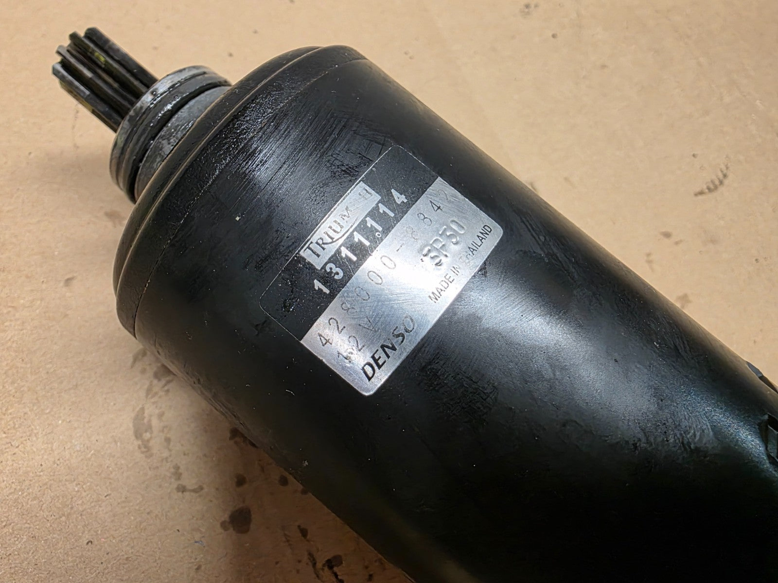 2007 - 2012 Triumph Tiger 1050 Starter Motor