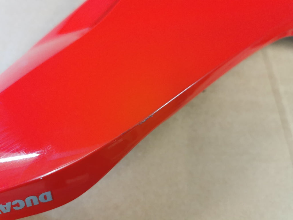 Left Rear Seat Fairing Panel in Red Ducati Supersport 939 2018 (2017 - 2021)