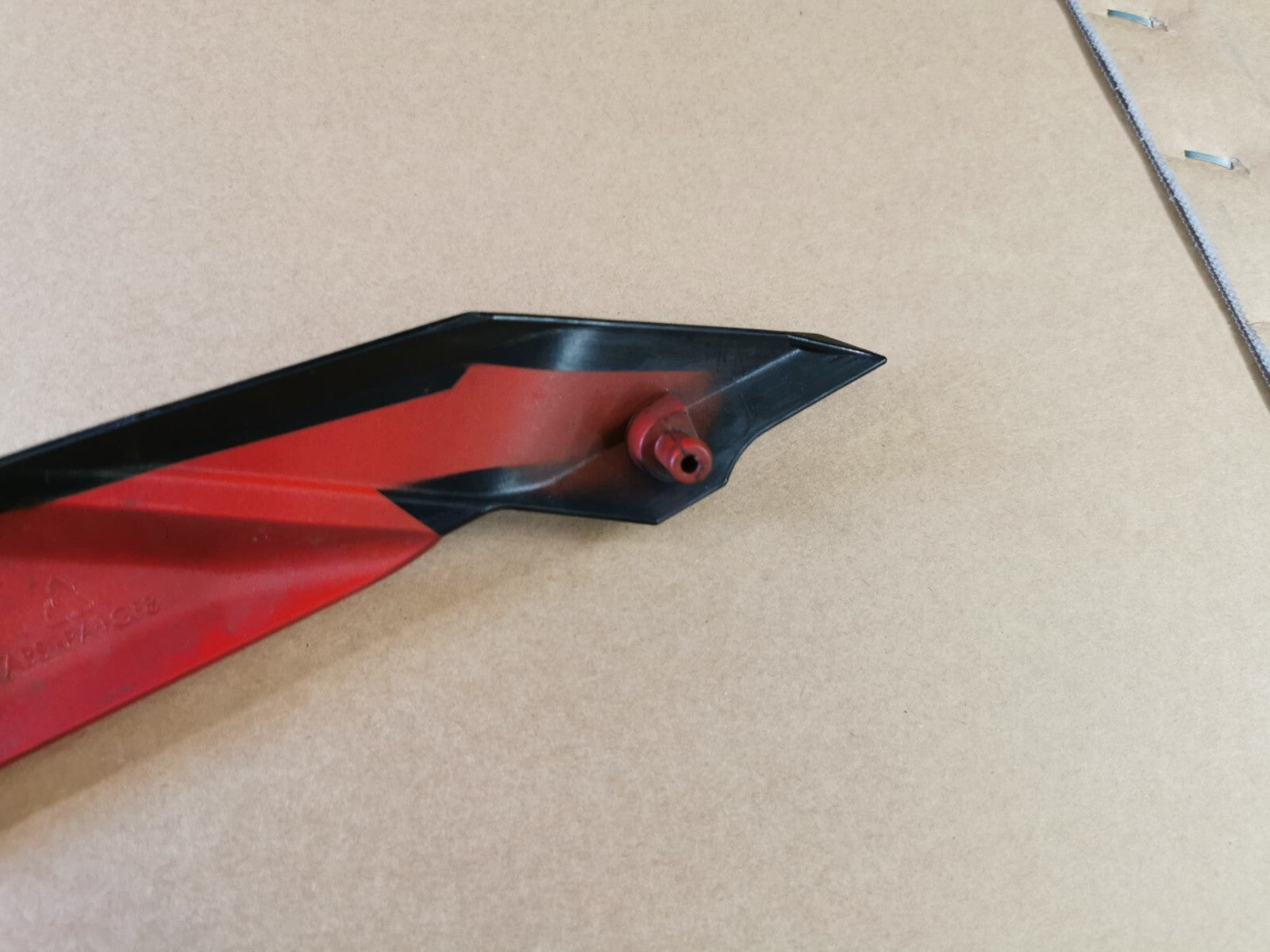 Left Rear Seat Fairing Panel in Red Ducati Supersport 939 2018 (2017 - 2021)