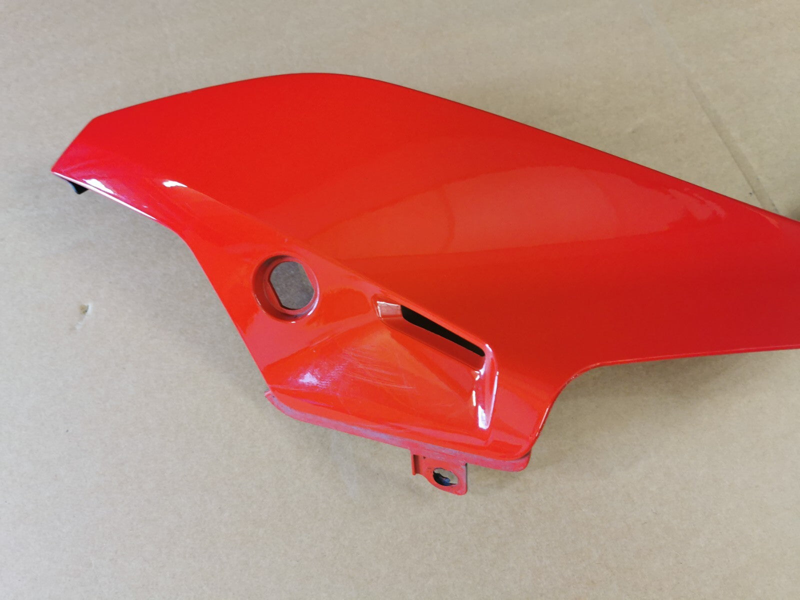Right Rear Seat Fairing Panel in Red Ducati Supersport 939 2018 (2017 - 2021)