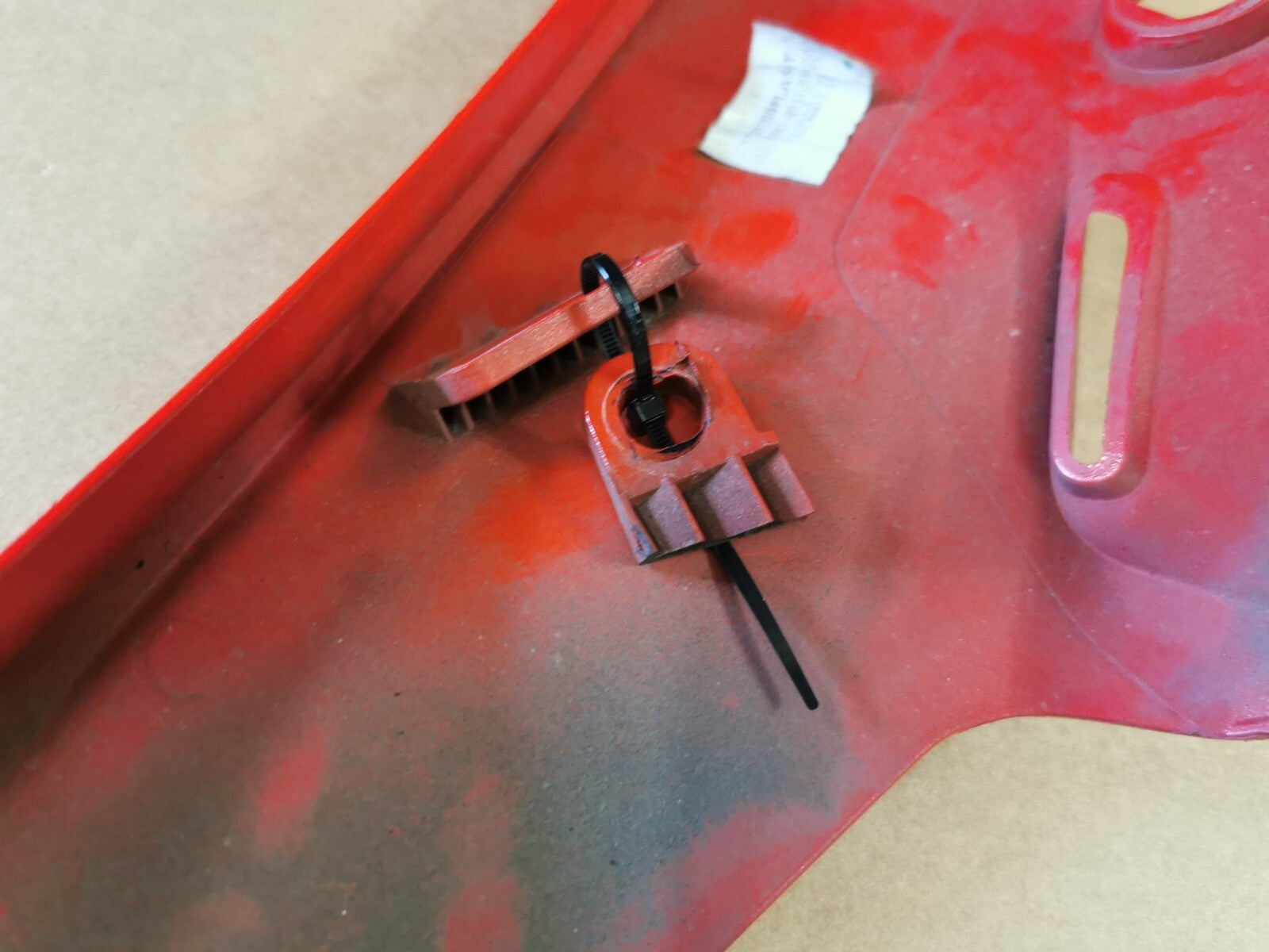 Right Rear Seat Fairing Panel in Red Ducati Supersport 939 2018 (2017 - 2021)