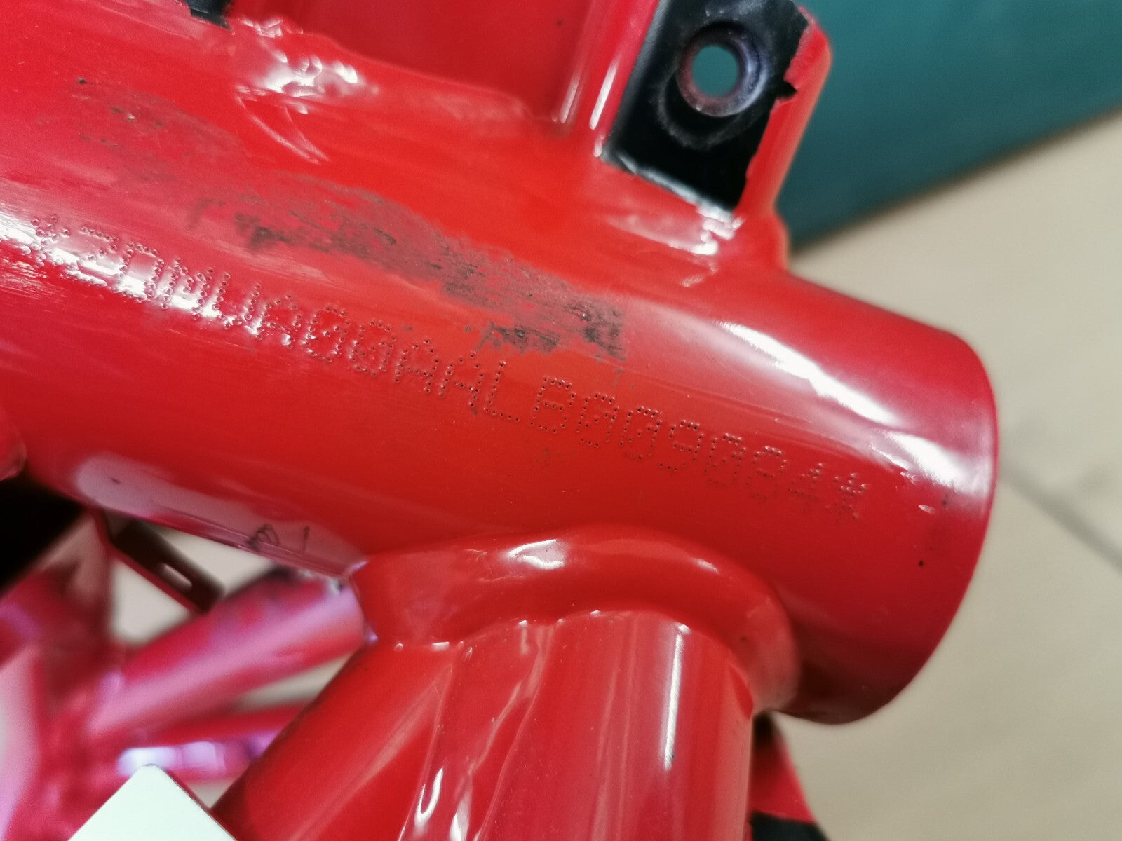 Main Frame Chasis in Red Ducati Supersport 939 2018 (2017 - 2021)