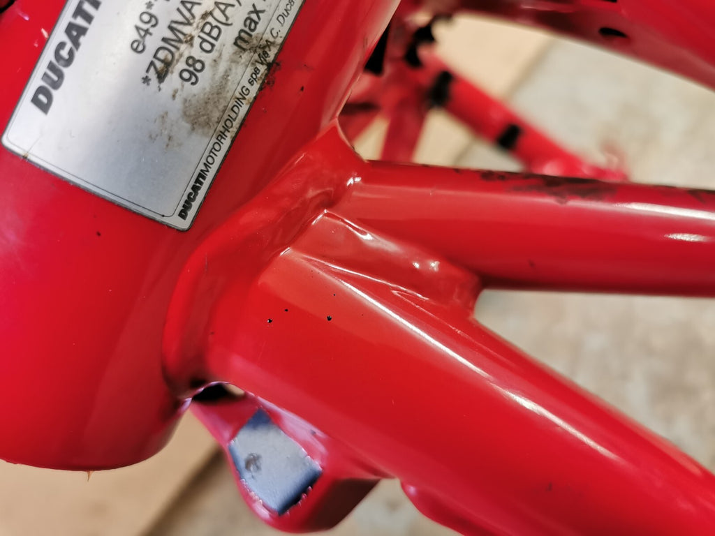 Main Frame Chasis in Red Ducati Supersport 939 2018 (2017 - 2021)