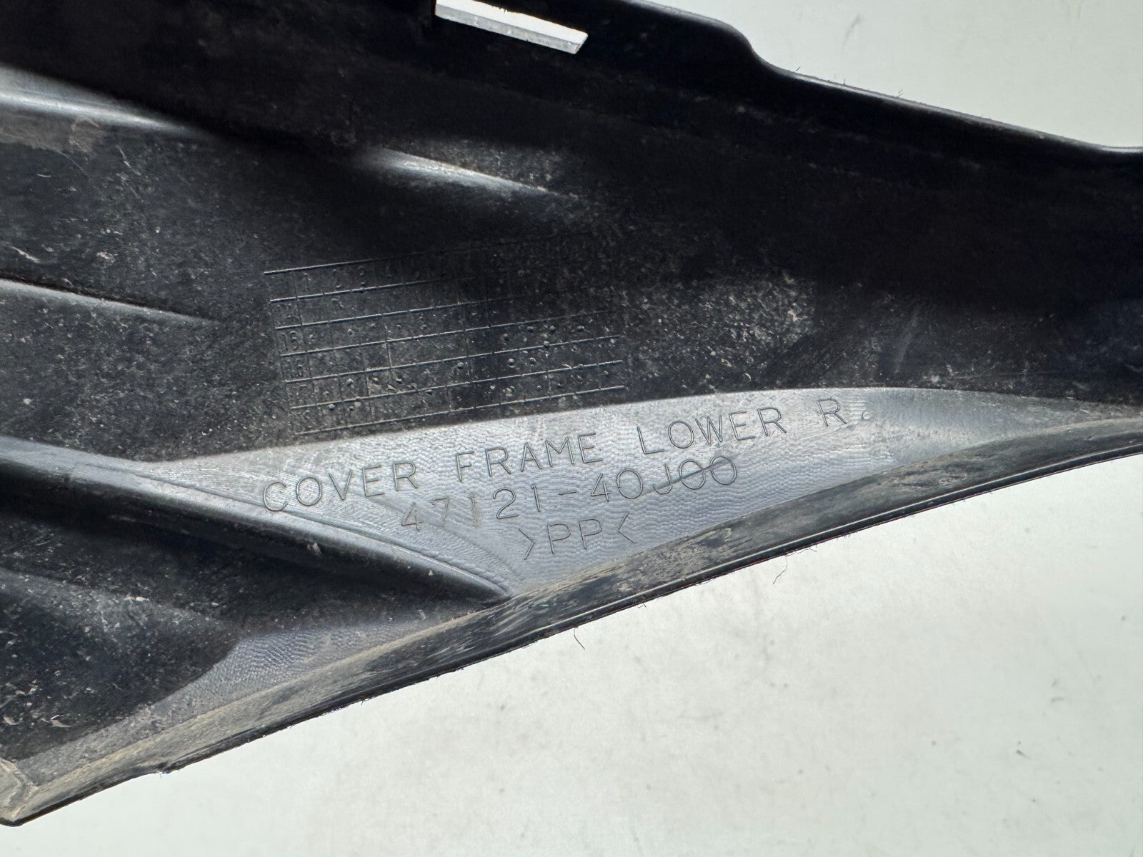 Right Lower Frame Cover Fairing Suzuki Address 110 UK110 2021