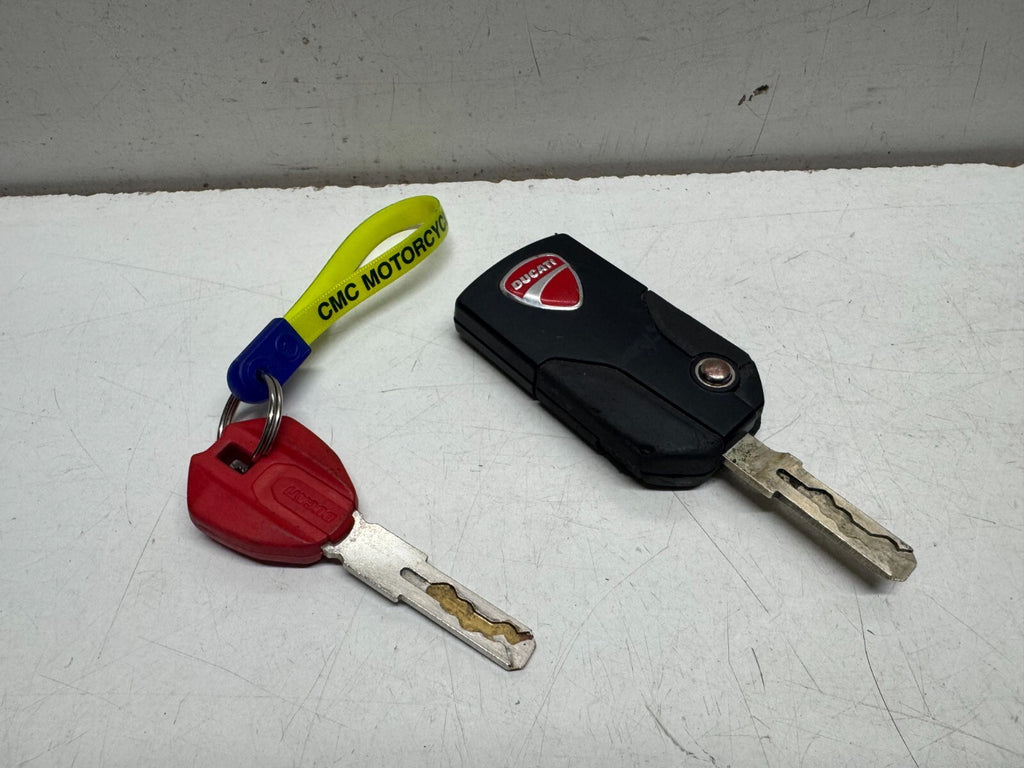 Lock Set 2 Keys ECU Ducati 1200 Diavel 2011 (2011 - 2014)