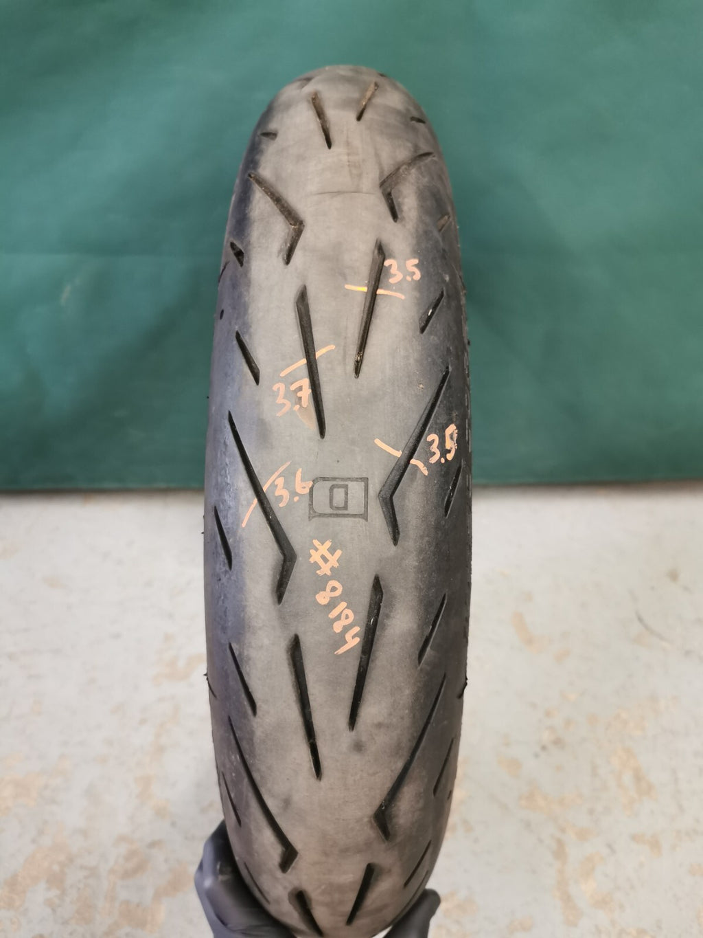 Front Motorcycle Tyre Pirelli DIablo Rosso Corsa 2 120/70 ZR17 58W #8184