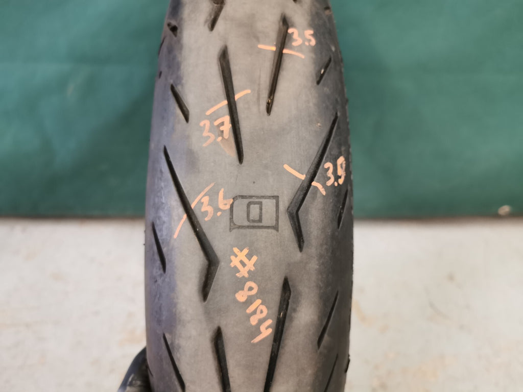 Front Motorcycle Tyre Pirelli DIablo Rosso Corsa 2 120/70 ZR17 58W #8184