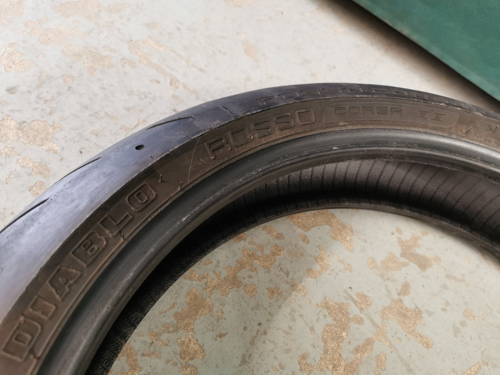 Front Motorcycle Tyre Pirelli DIablo Rosso Corsa 2 120/70 ZR17 58W #8184