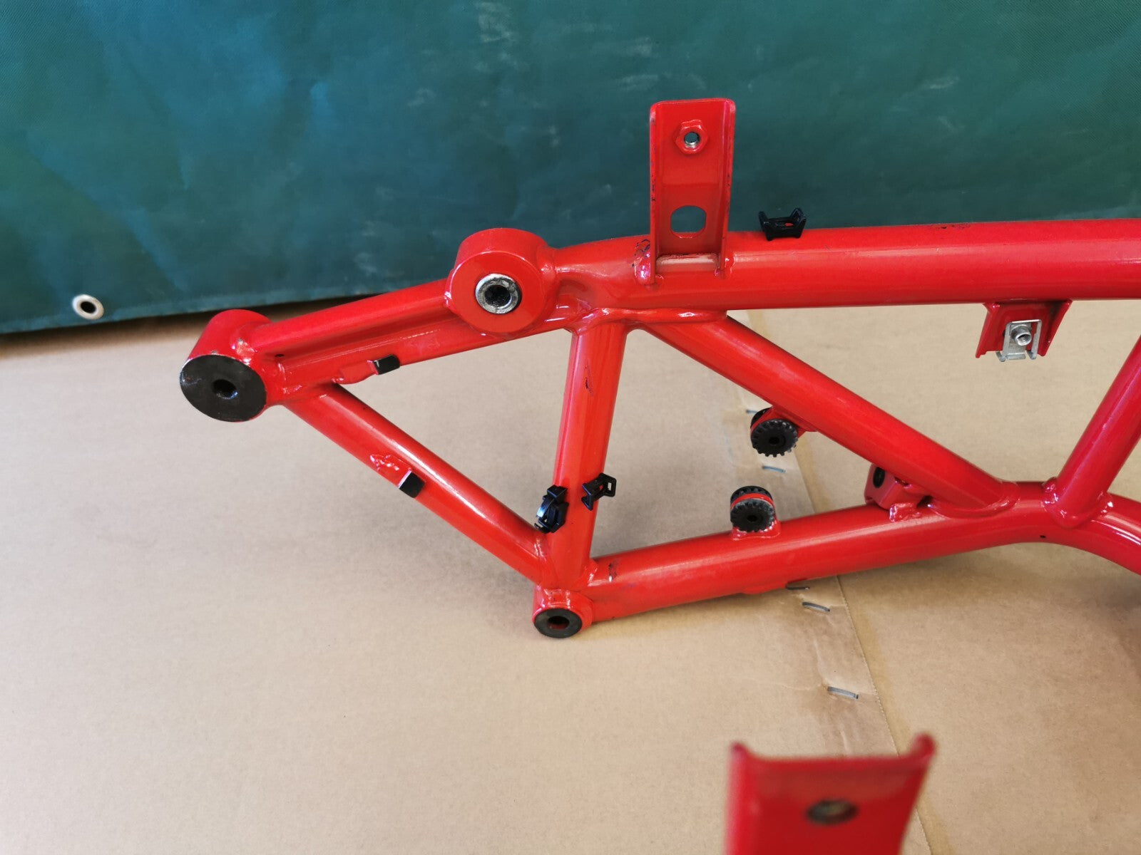 Main Frame Chassis Ducati Multistrada 1200 S Pikes Peak 2013 HPI Clear + V5