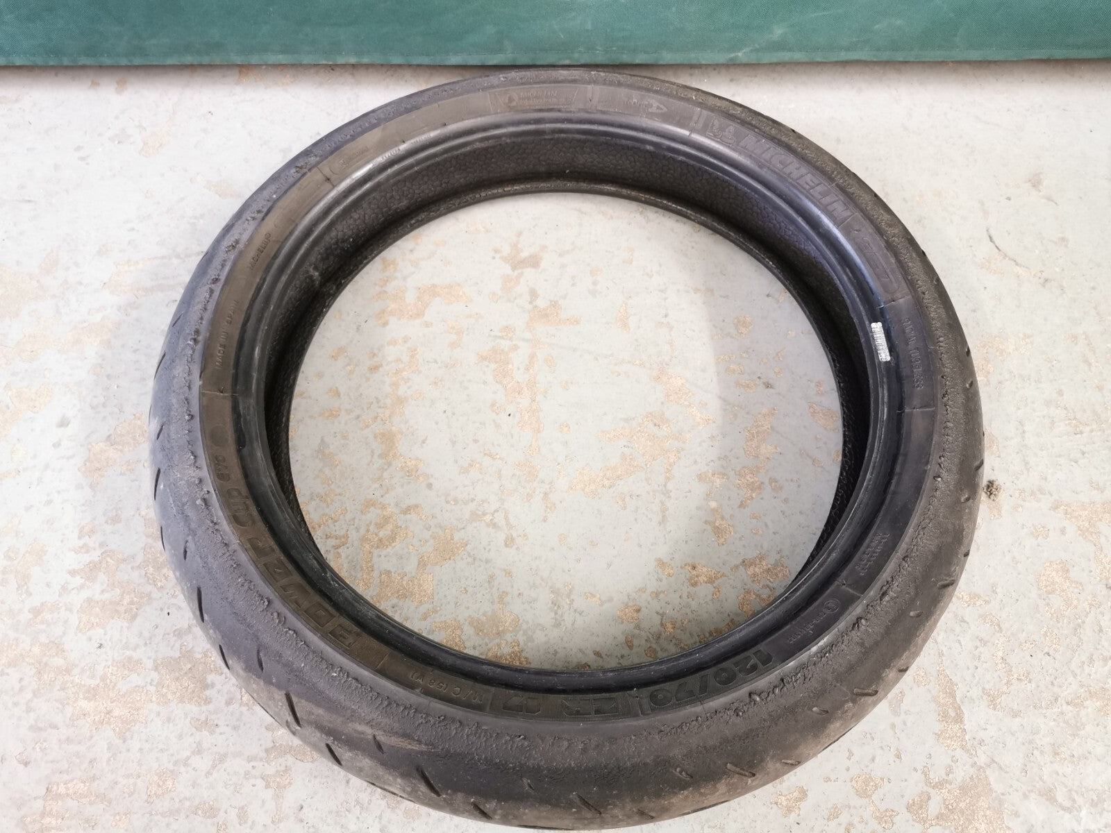 Front Motorcycle Tyre Michelin Power Cup Evo 120/70 ZR17 58W #5184